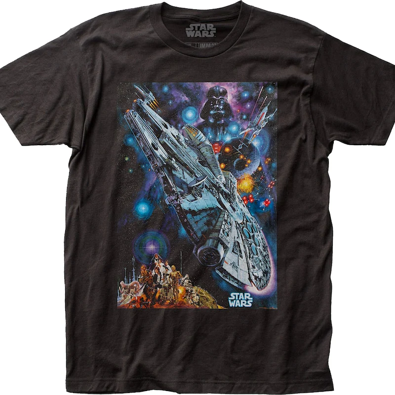 Galaxy Poster Star Wars T-Shirt