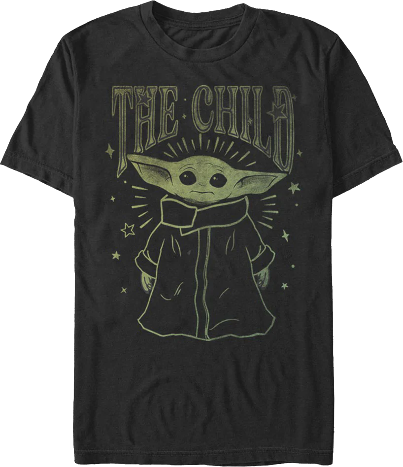 Galaxy The Child Star Wars The Mandalorian T-Shirt