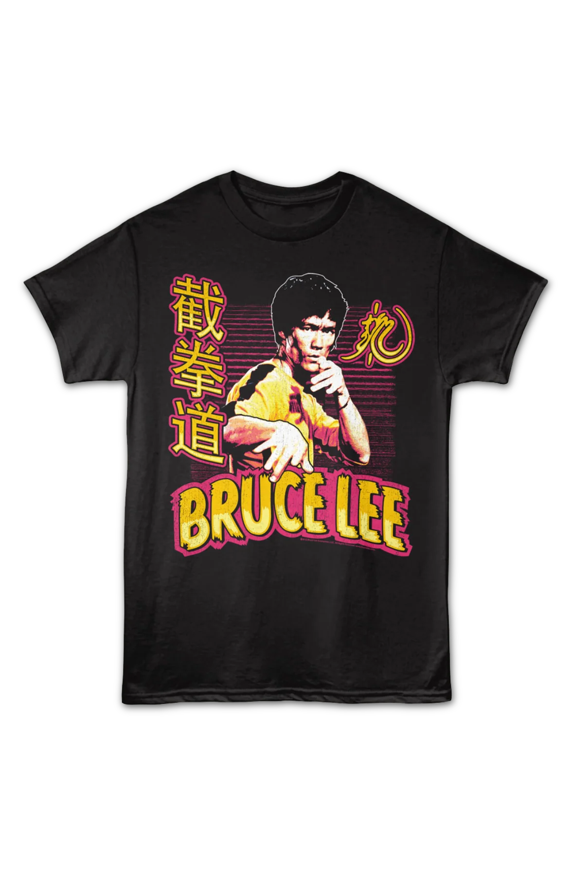 Game Of Death Action Pose Bruce Lee T-Shirt - Image 2