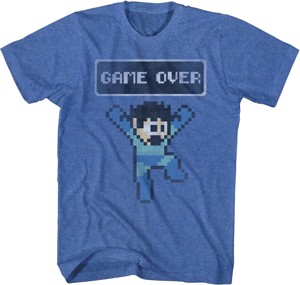 Game Over Mega Man T-Shirt