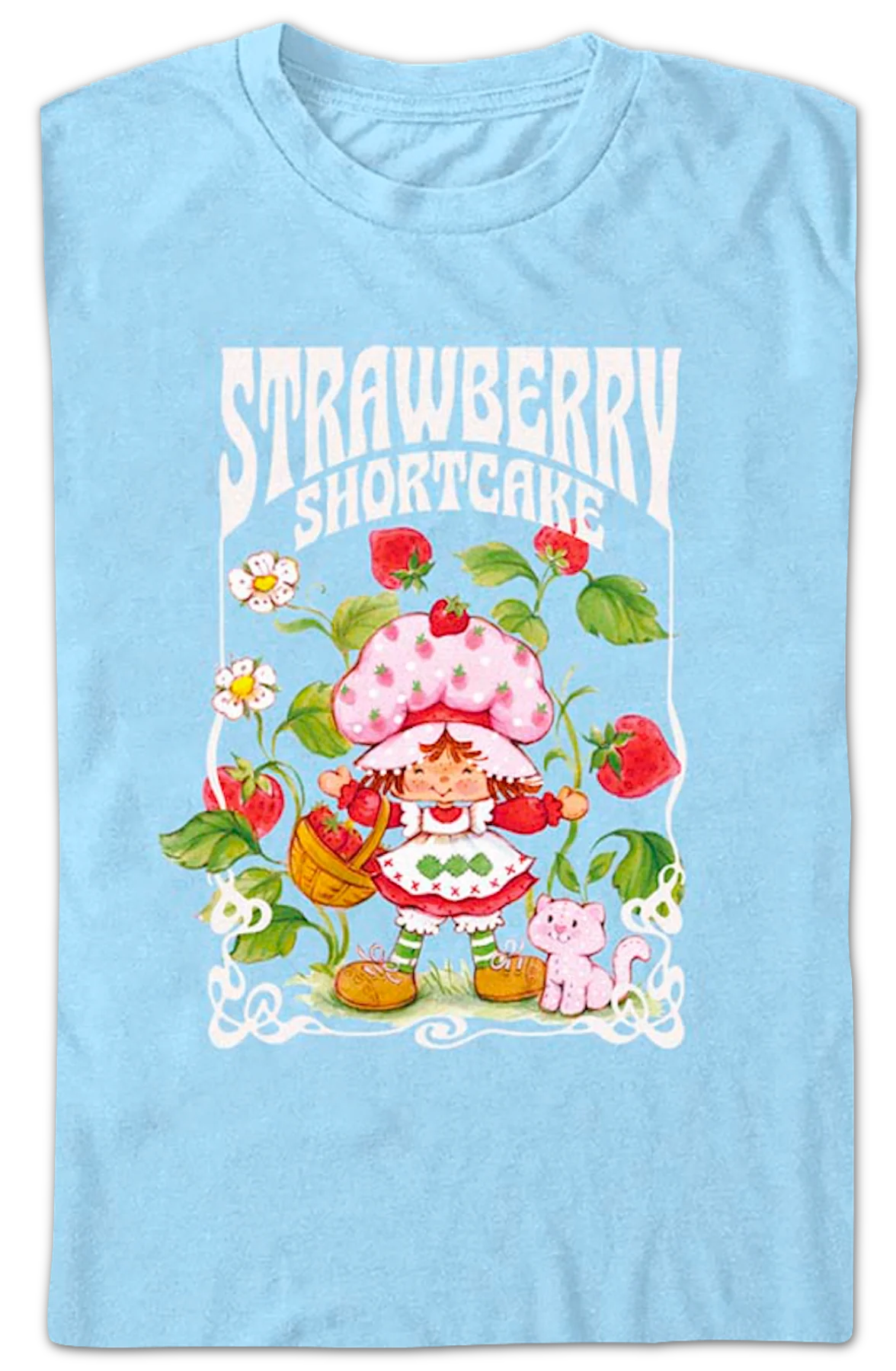 Garden Photo Strawberry Shortcake T-Shirt - Image 2