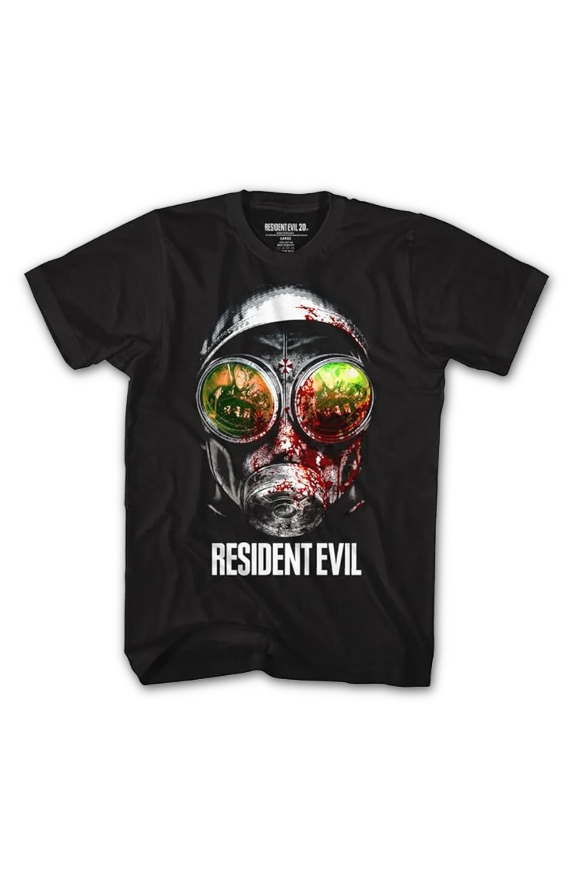 Gas Mask Resident Evil T-Shirt - Image 2