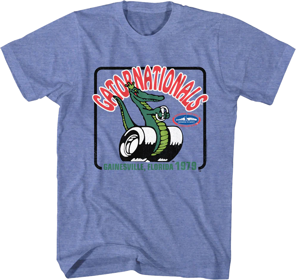 Gatornationals 1979 National Hot Rod Association T-Shirt
