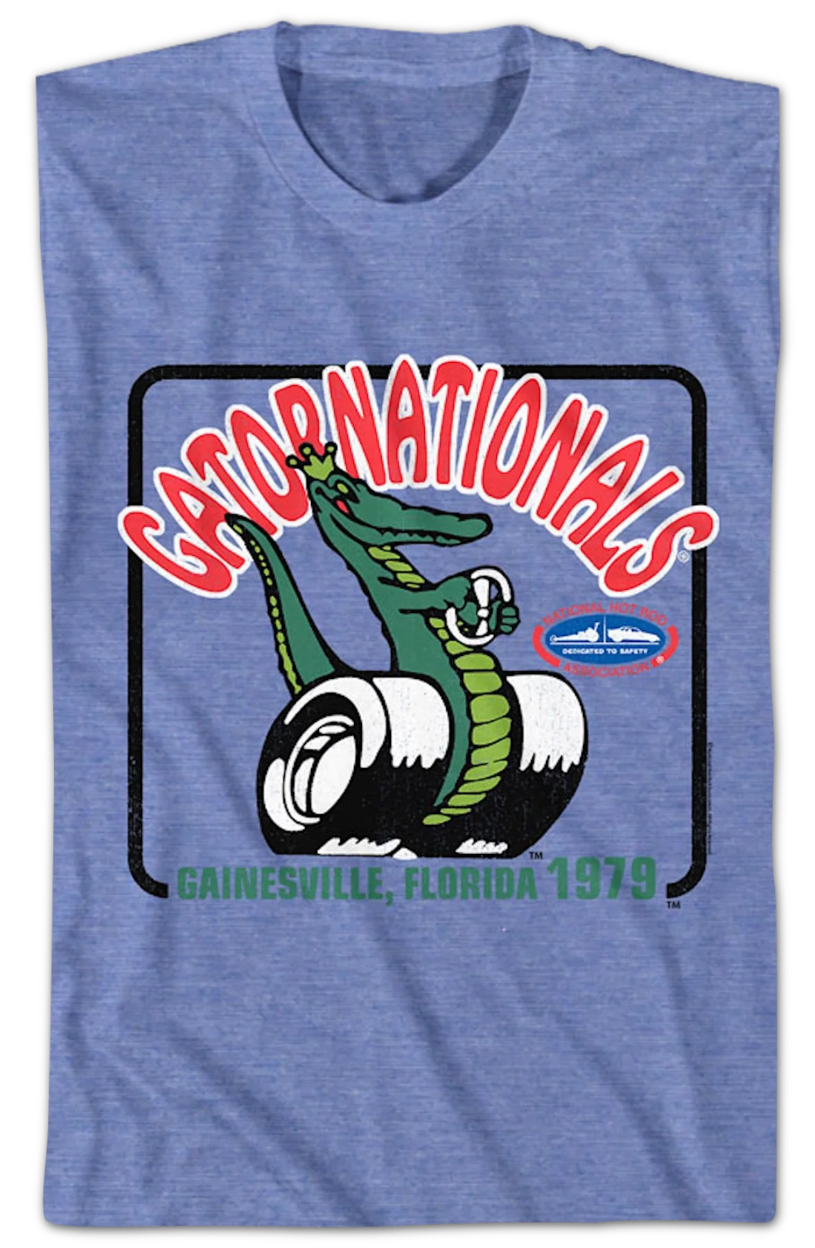 Gatornationals 1979 National Hot Rod Association T-Shirt - Image 2