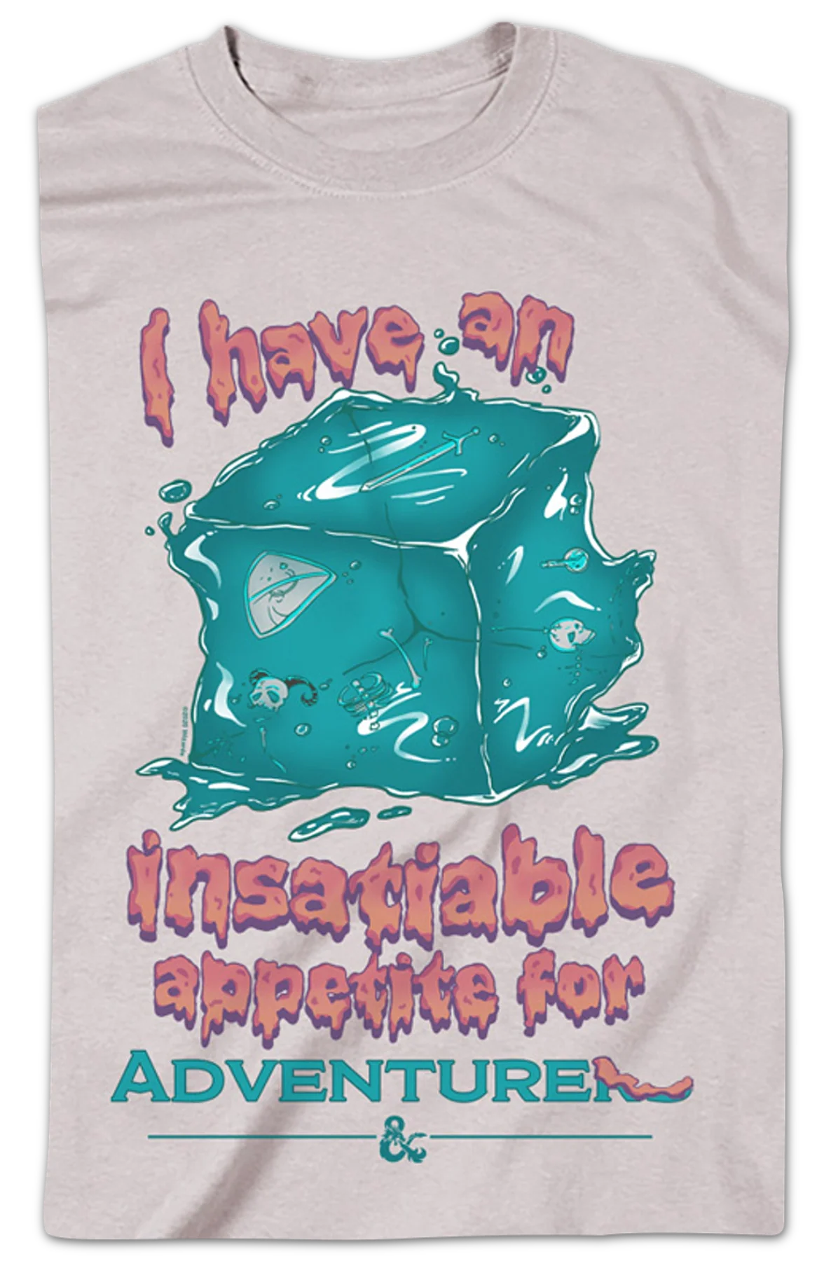 Gelatinous Cube Dungeons & Dragons T-Shirt - Image 2