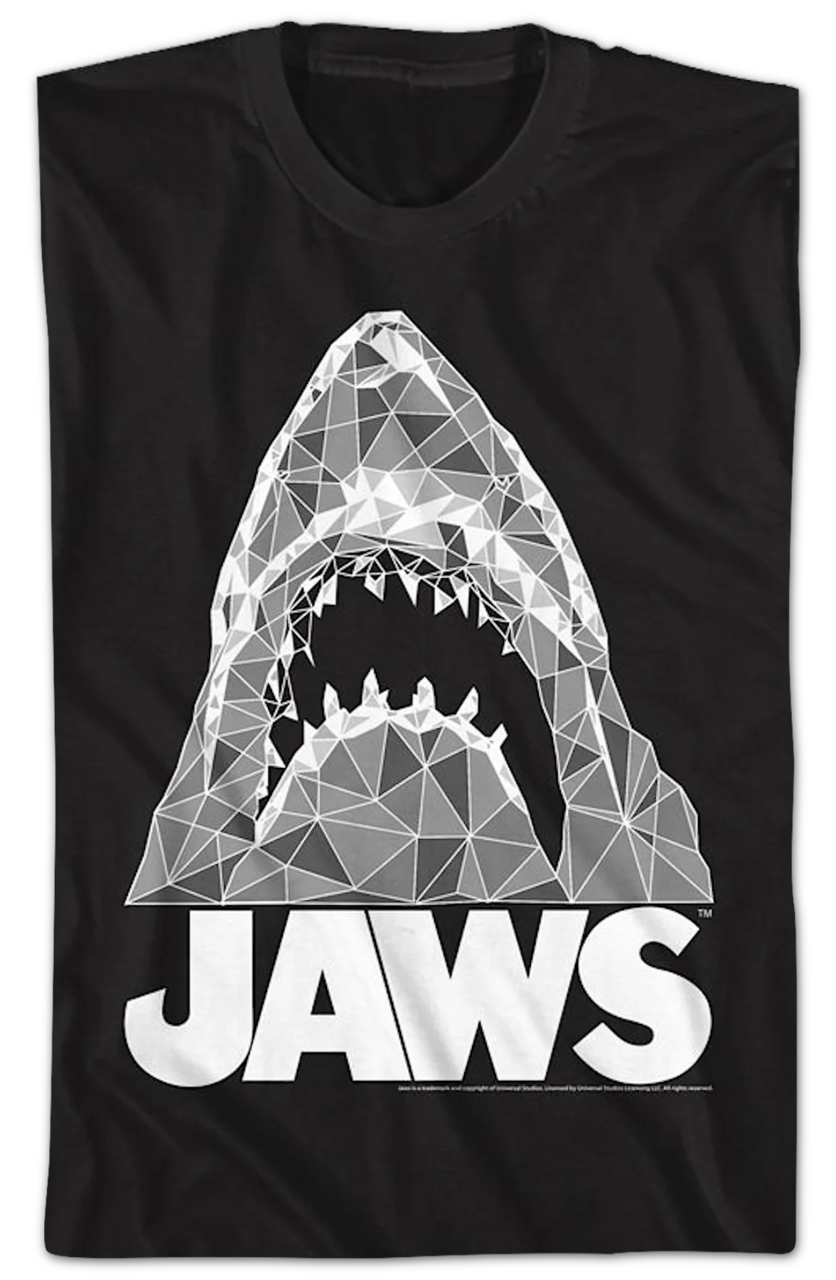 Geometric Shark Jaws T-Shirt - Image 2