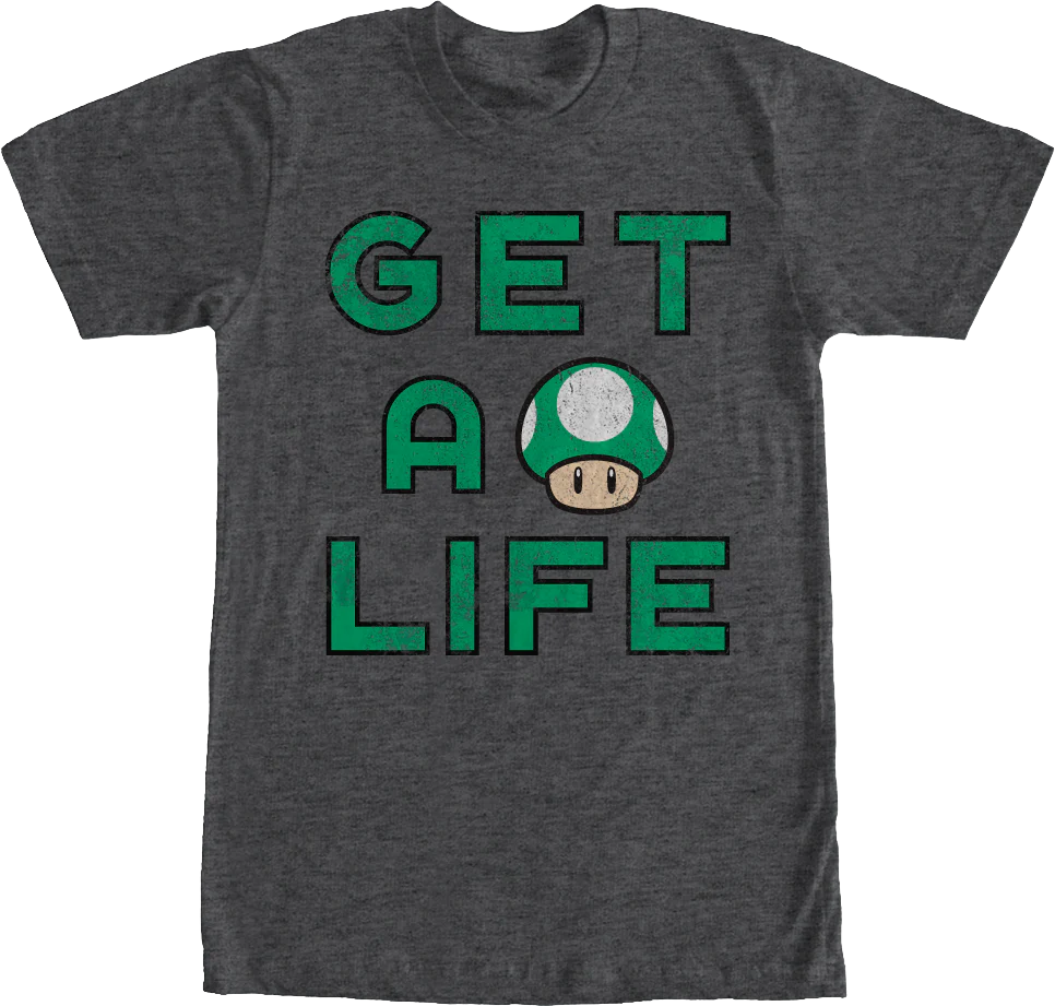 Get A Life Super Mario Bros. T-Shirt