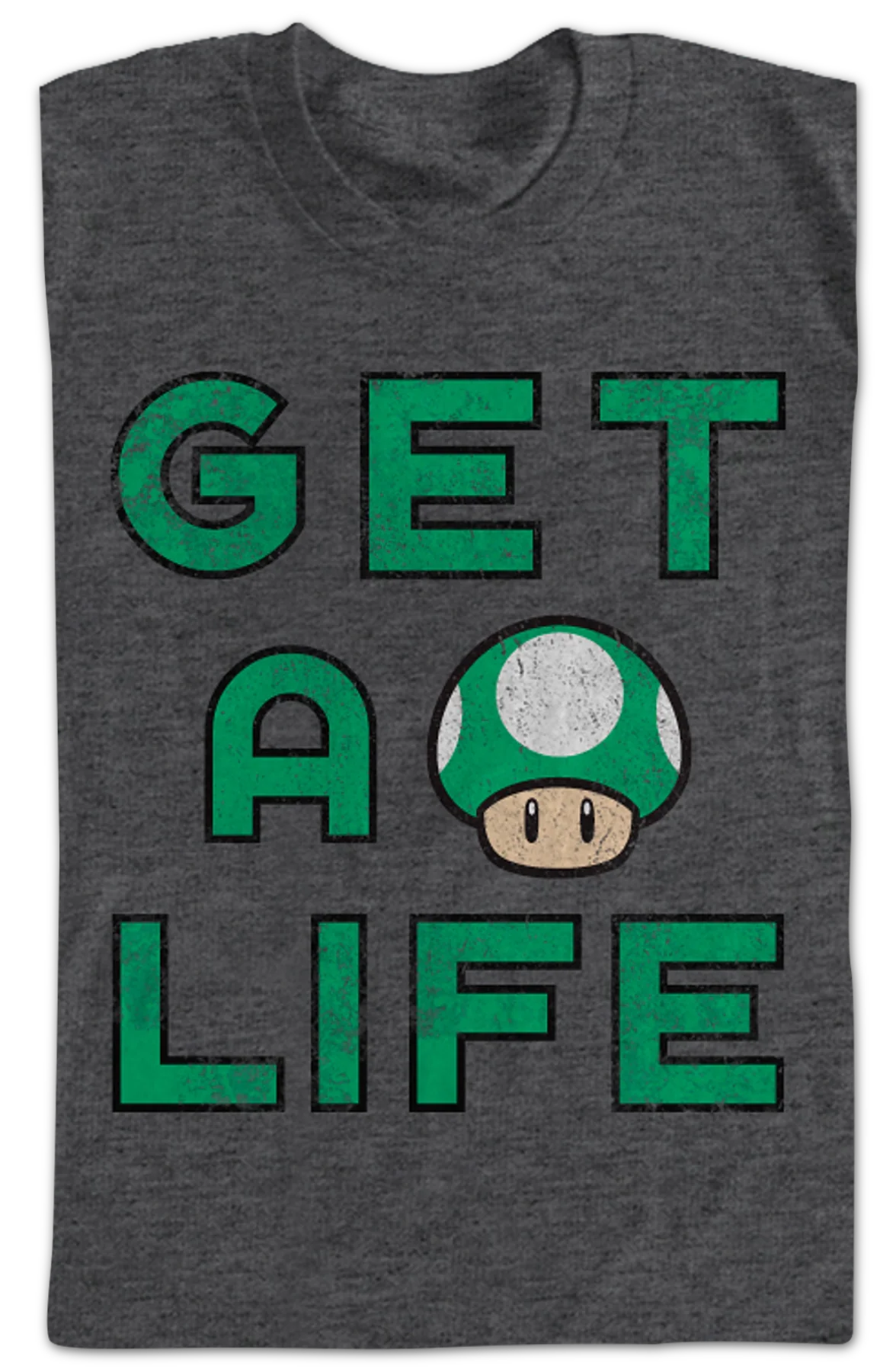 Get A Life Super Mario Bros. T-Shirt - Image 2