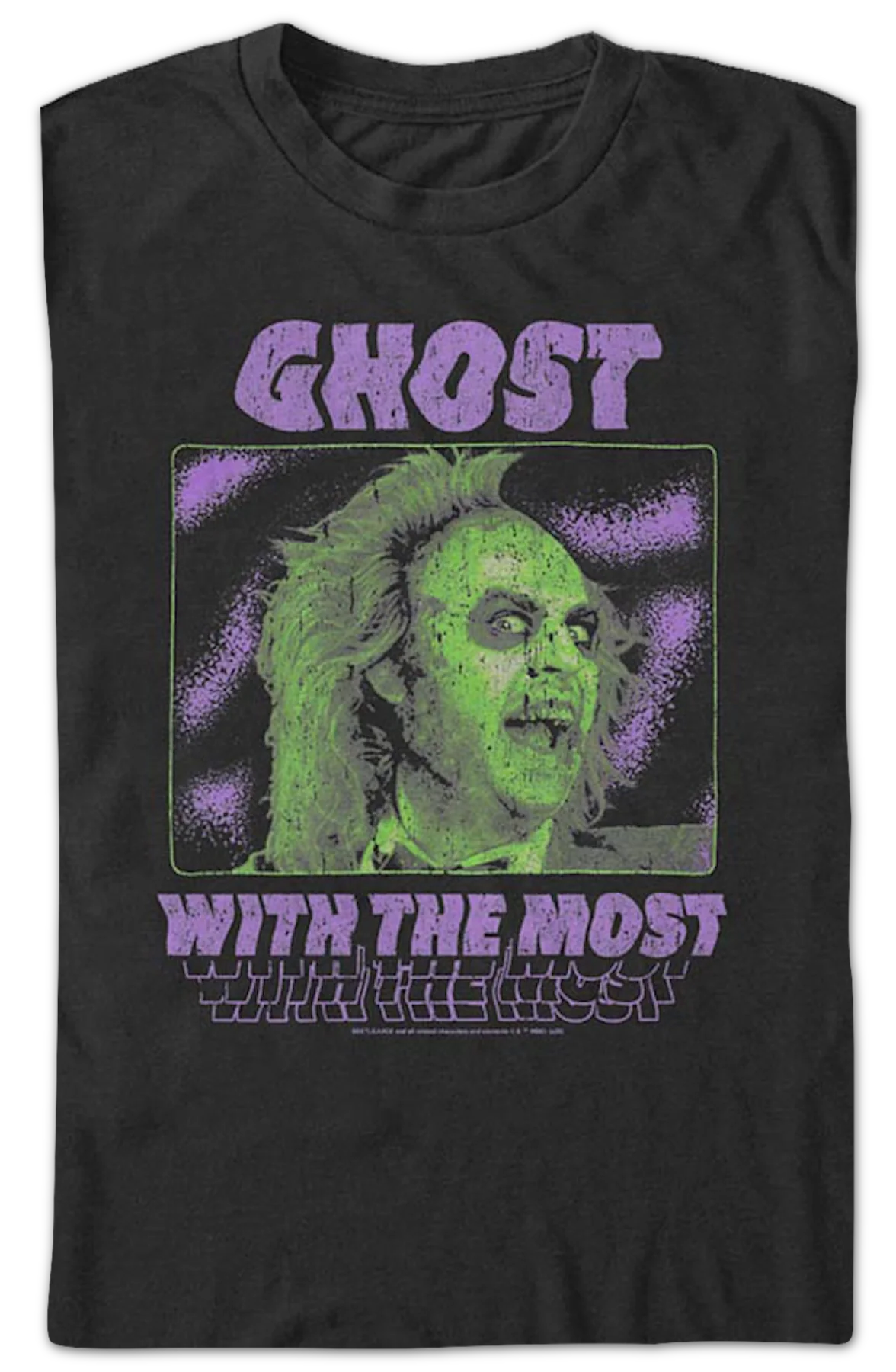 Ghost With The Most Beetlejuice T-Shirt - Image 2