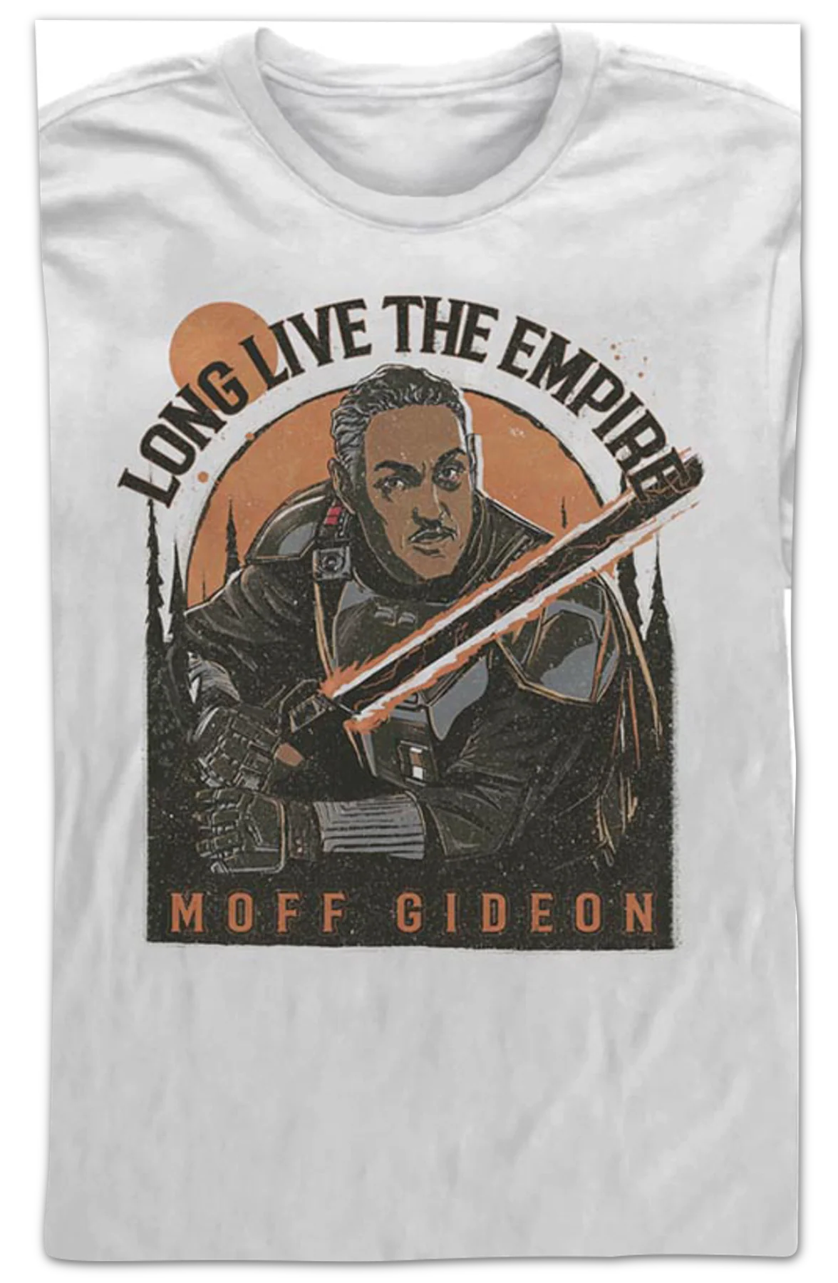 Gideon Long Live The Empire Mandalorian Star Wars Long Sleeve Shirt - Image 2