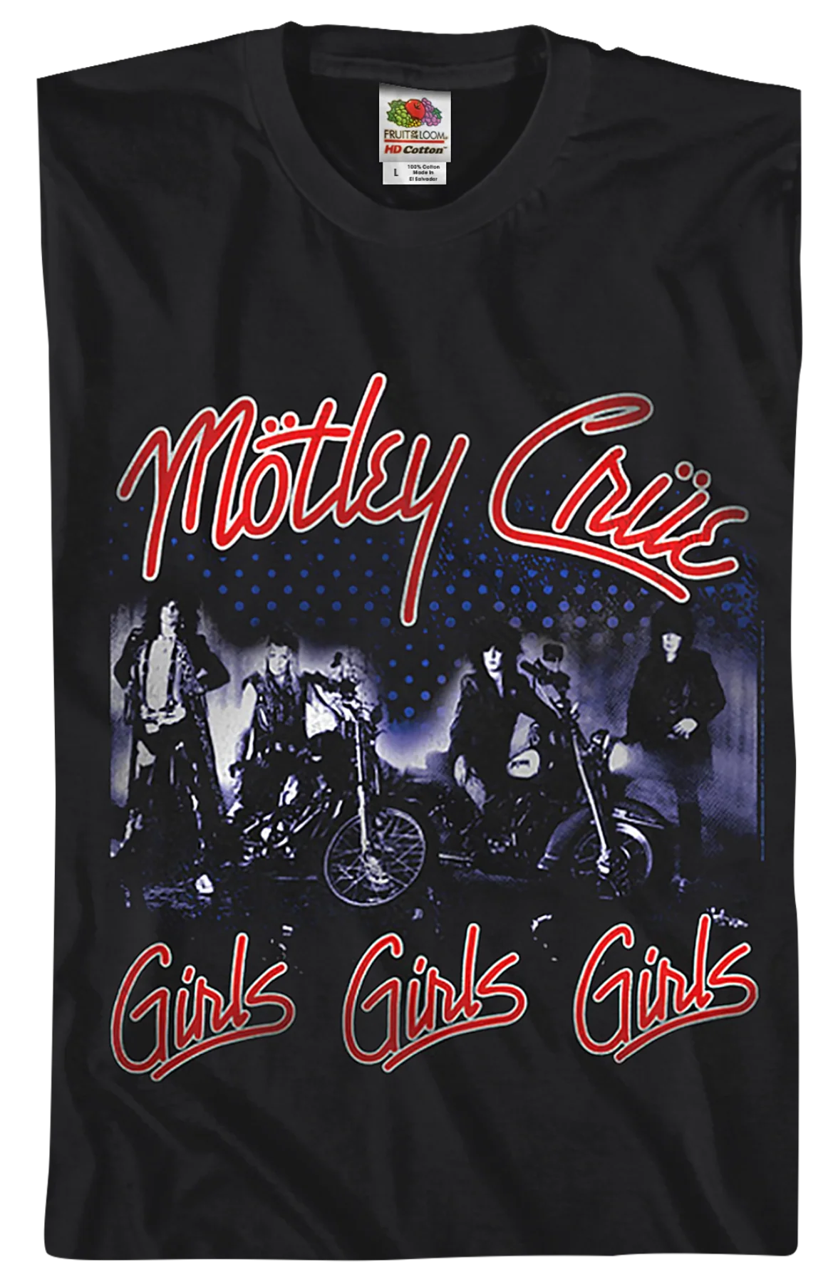 Girls Girls Girls Motley Crue T-Shirt - Image 2