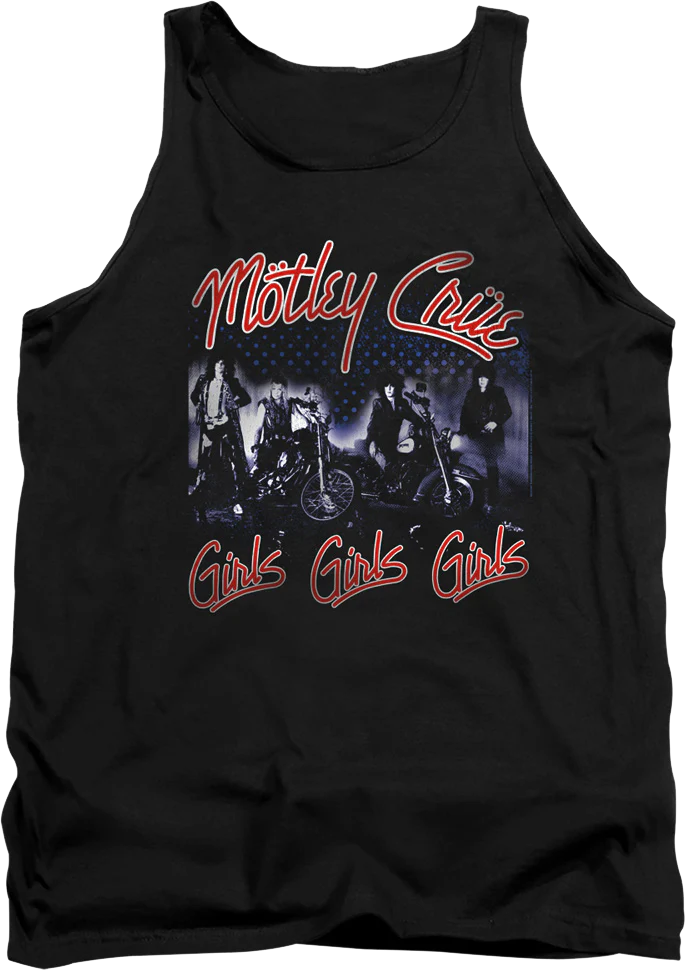 Girls Girls Girls Motley Crue Tank Top