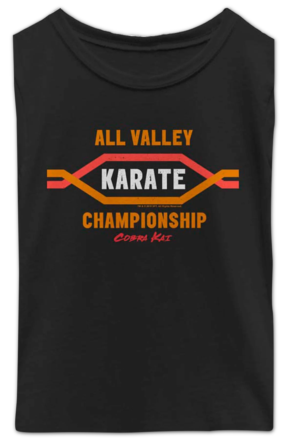 Girls Youth All Valley Karate Championship Cobra Kai Shirt - Image 2