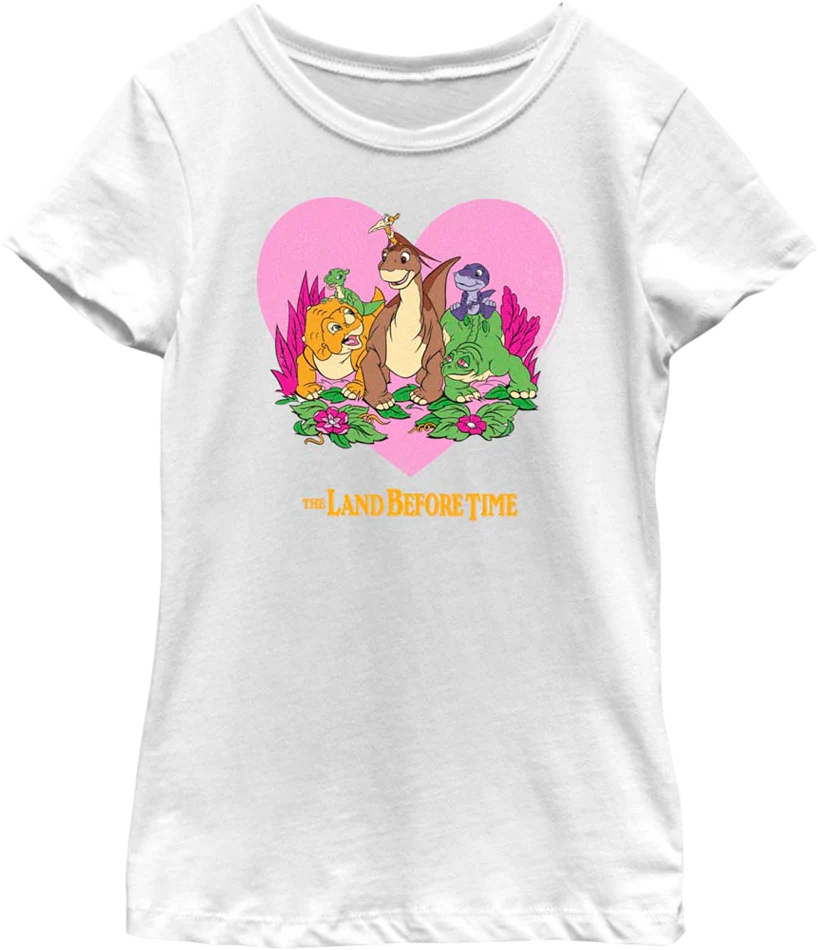 Girls Youth Best Friends Land Before Time Shirt