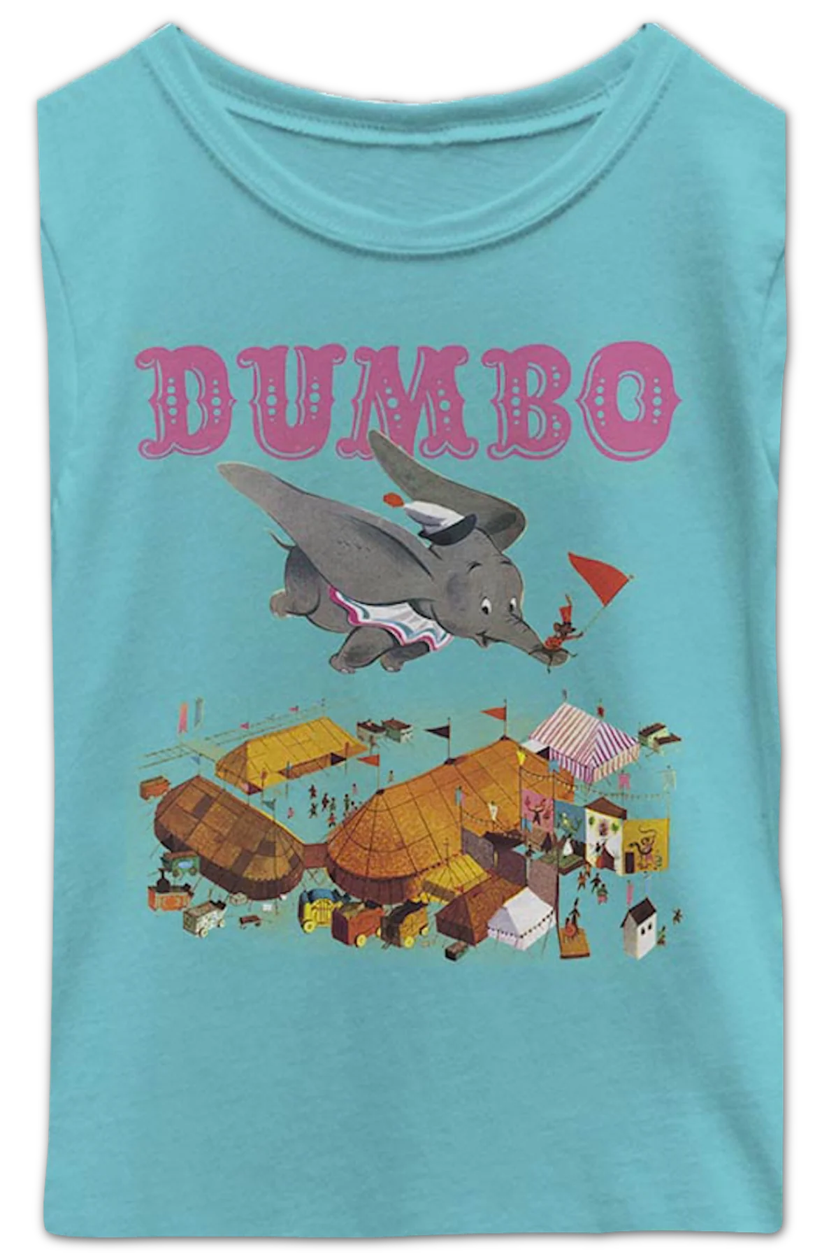 Girls Youth Dumbo Poster Disney Shirt - Image 2