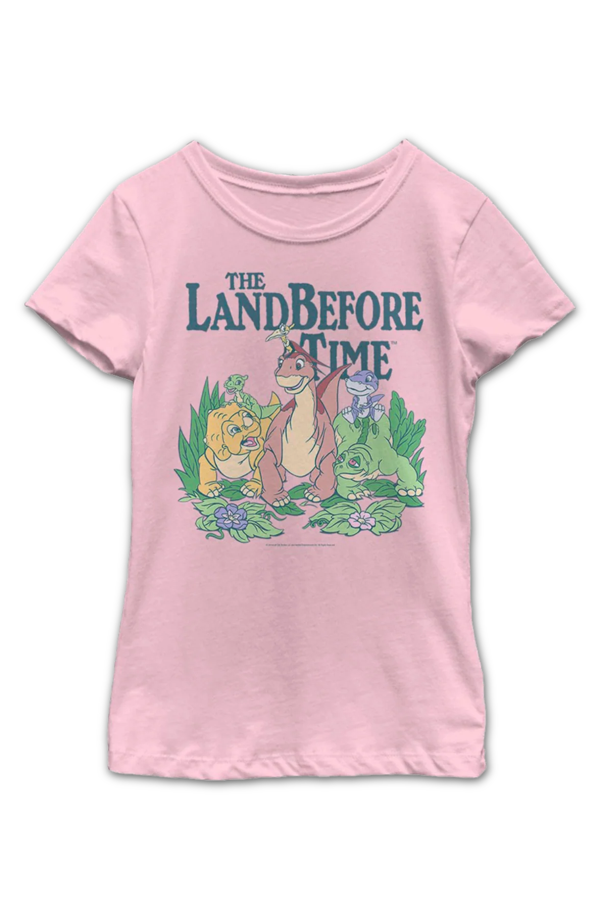 Girls Youth Group Picture Land Before Time Shirt - Image 2