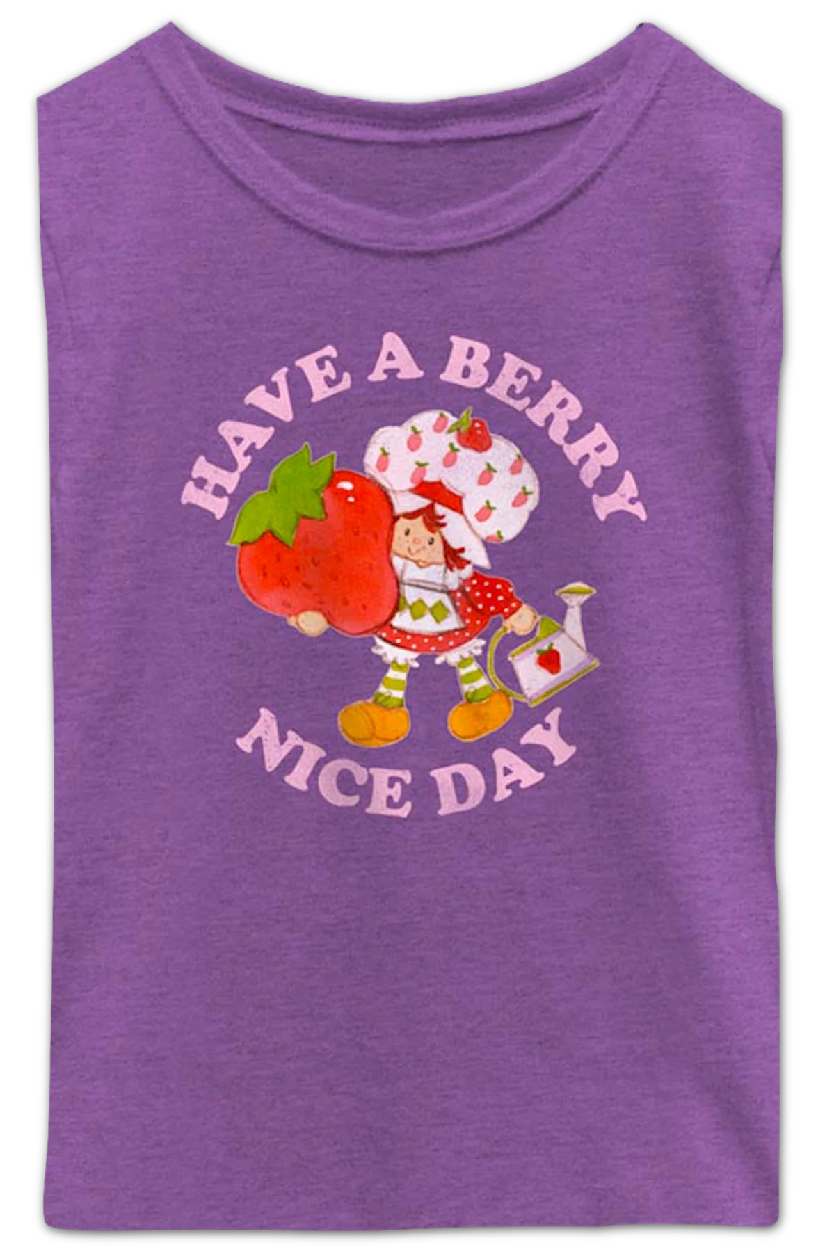 Girls Youth Have A Berry Nice Day Strawberry Shortcake Shirt - Image 2