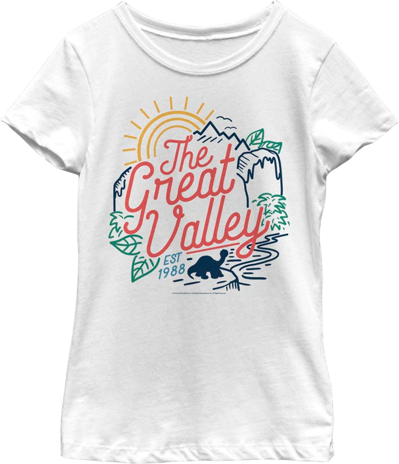 Girls Youth The Great Valley Land Before Time Shirt