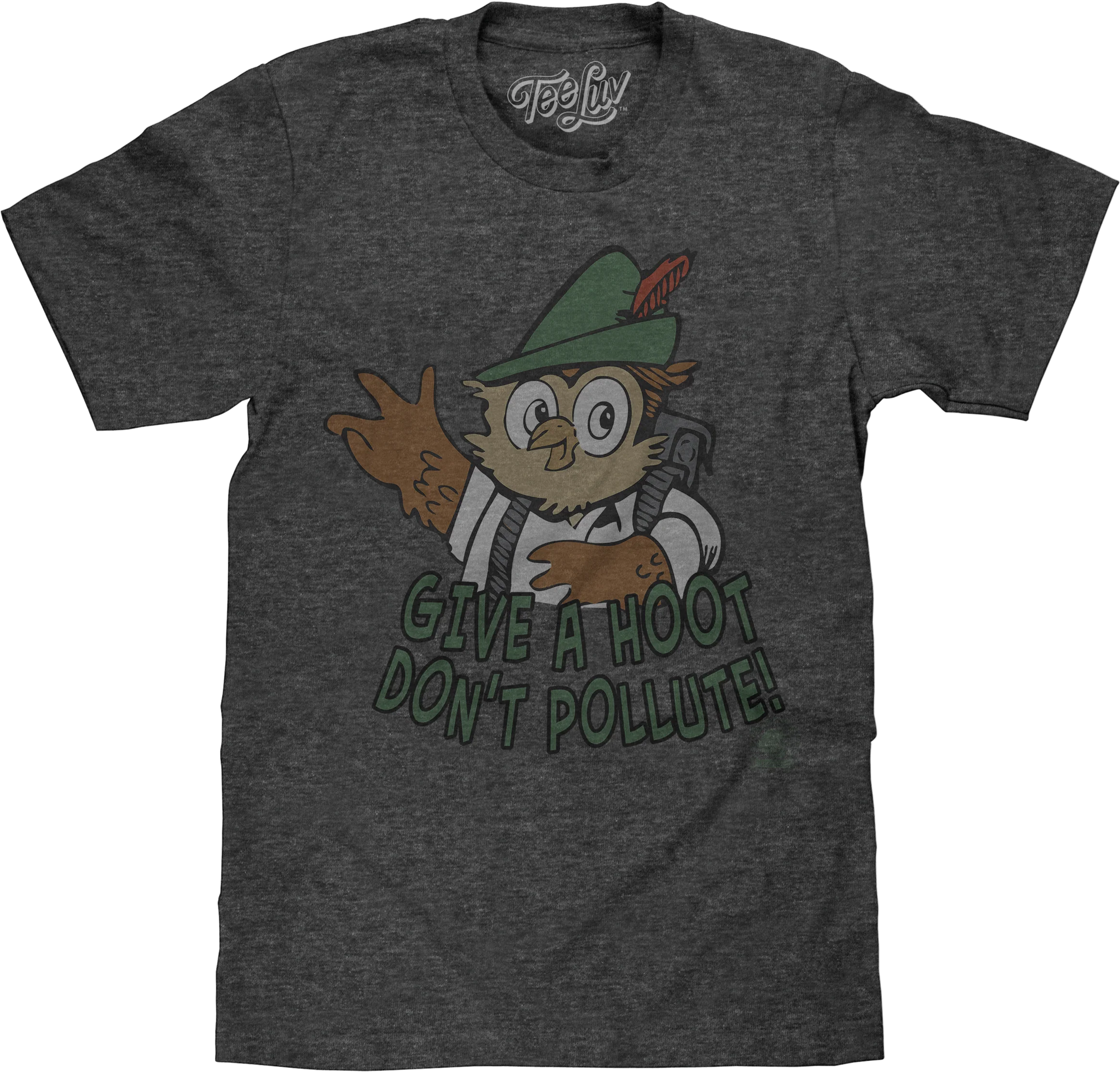Give A Hoot Don't Pollute Woodsy Owl T-Shirt
