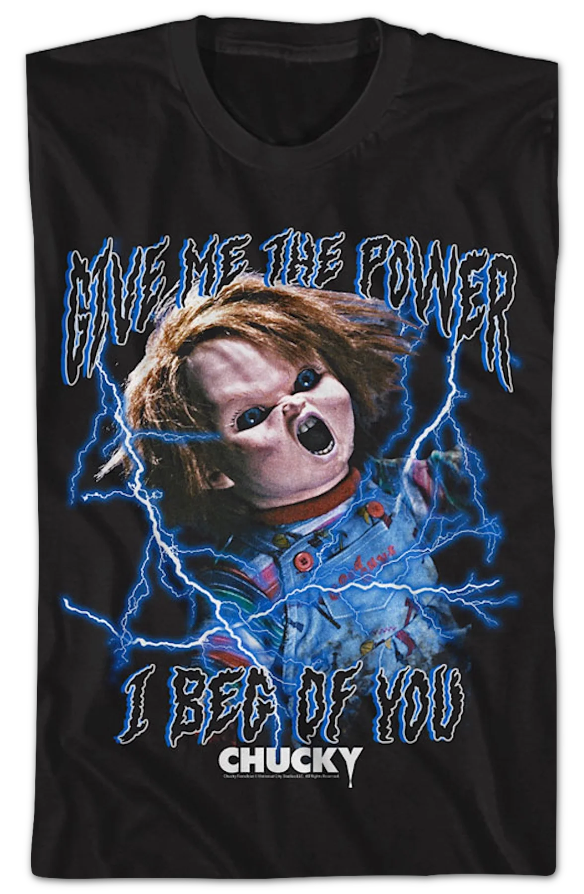 Give Me The Power I Beg Of You Child's Play T-Shirt - Image 2