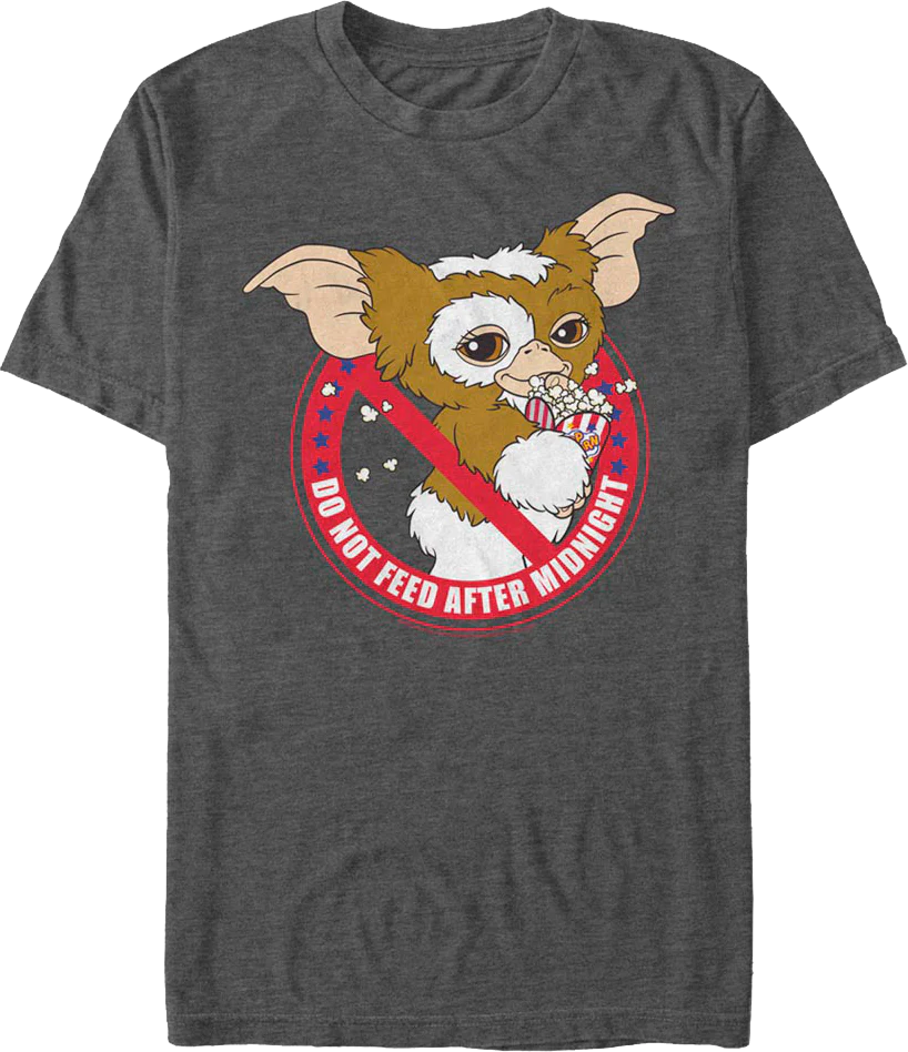 Gizmo Do Not Feed After Midnight Gremlins T-Shirt