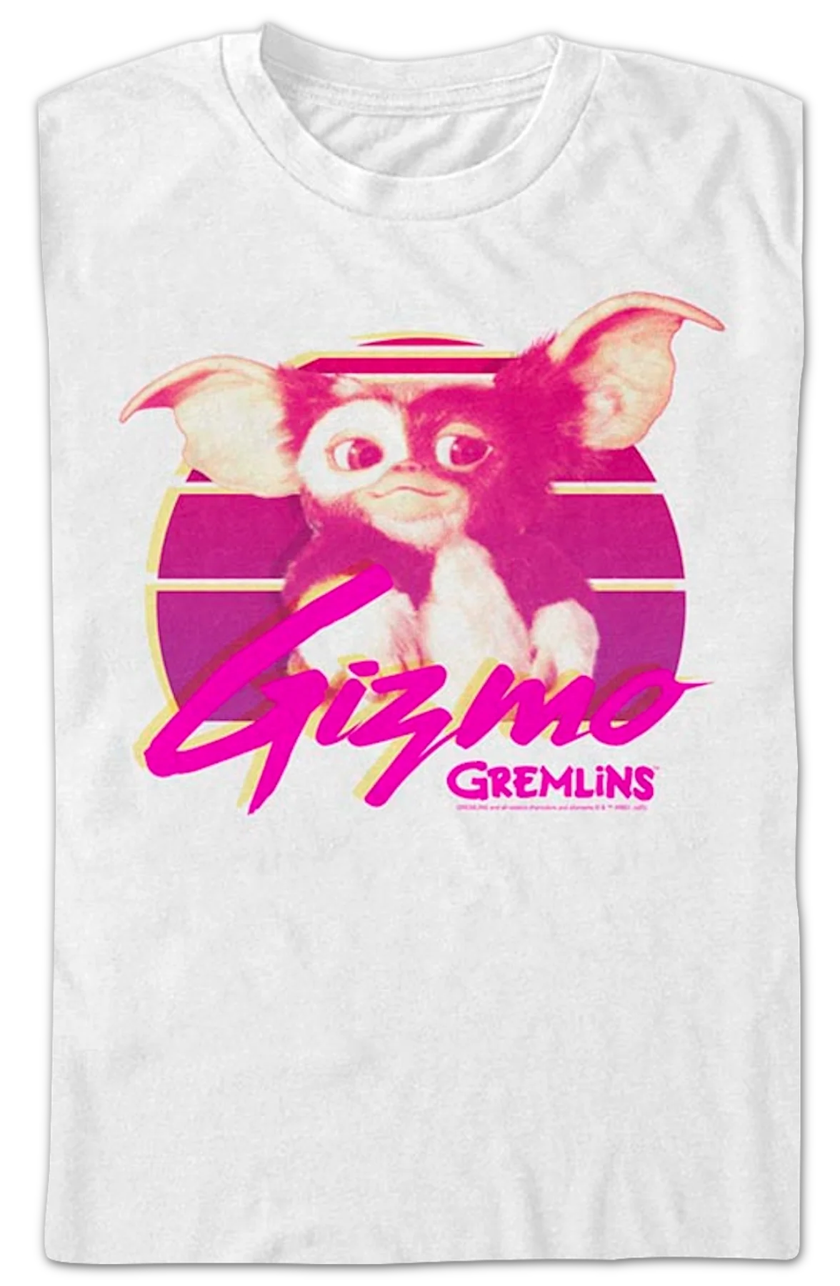 Gizmo Retro Sunset Gremlins T-Shirt - Image 2
