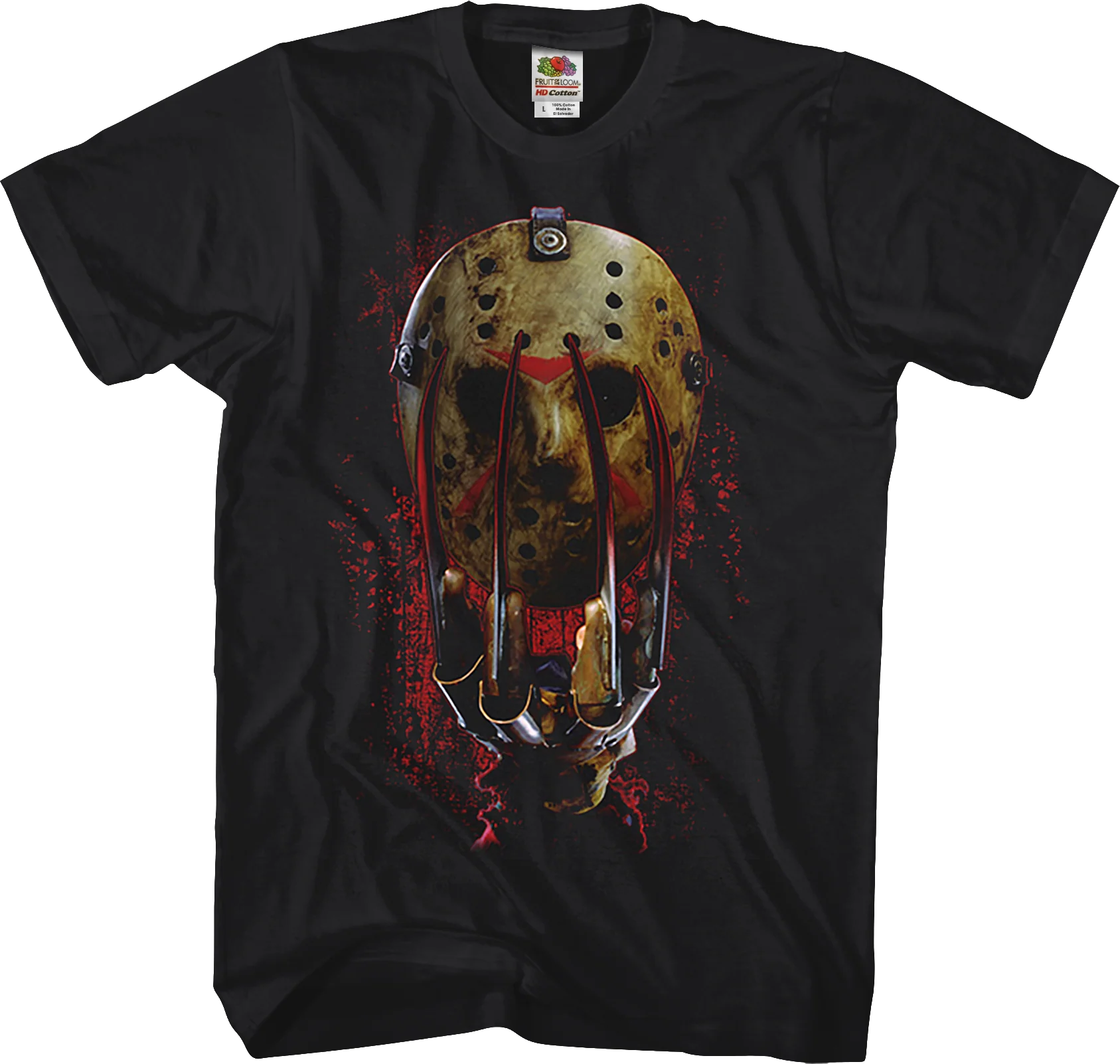 Glove And Mask Freddy vs. Jason T-Shirt