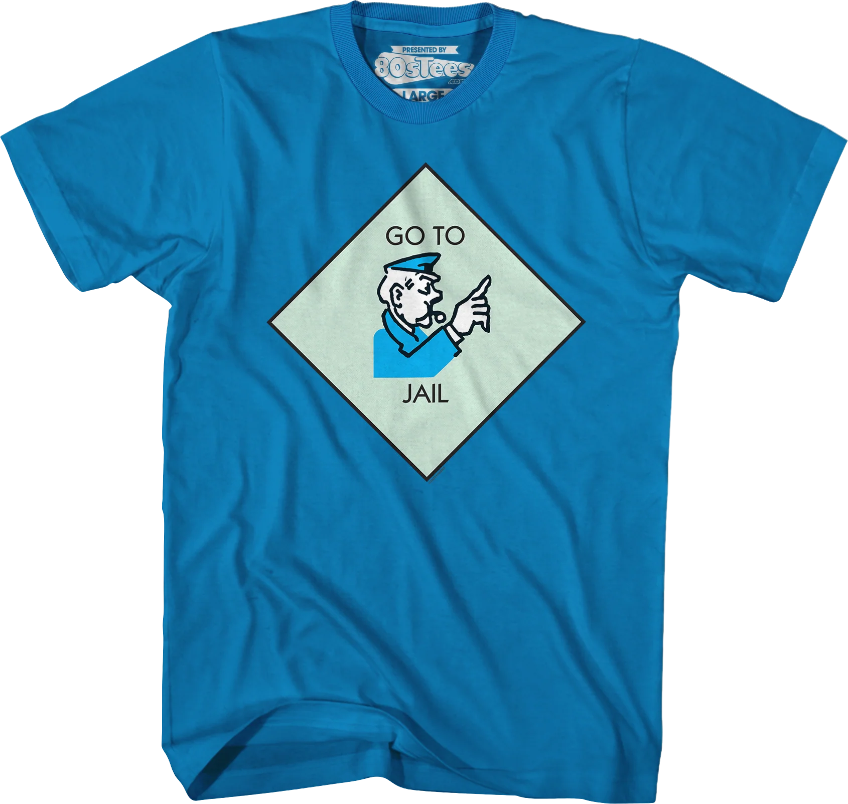 Go To Jail Monopoly T-Shirt - Image 3