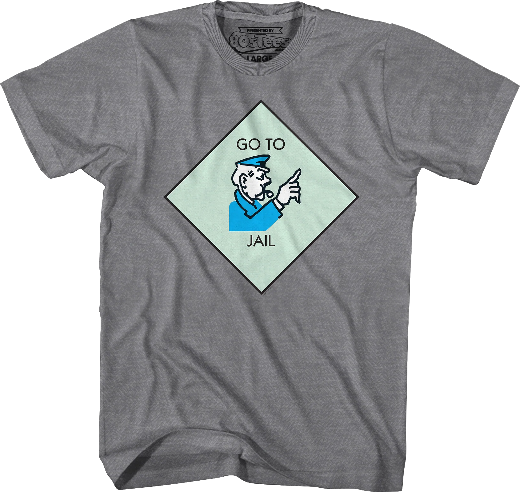 Go To Jail Monopoly T-Shirt - Image 4