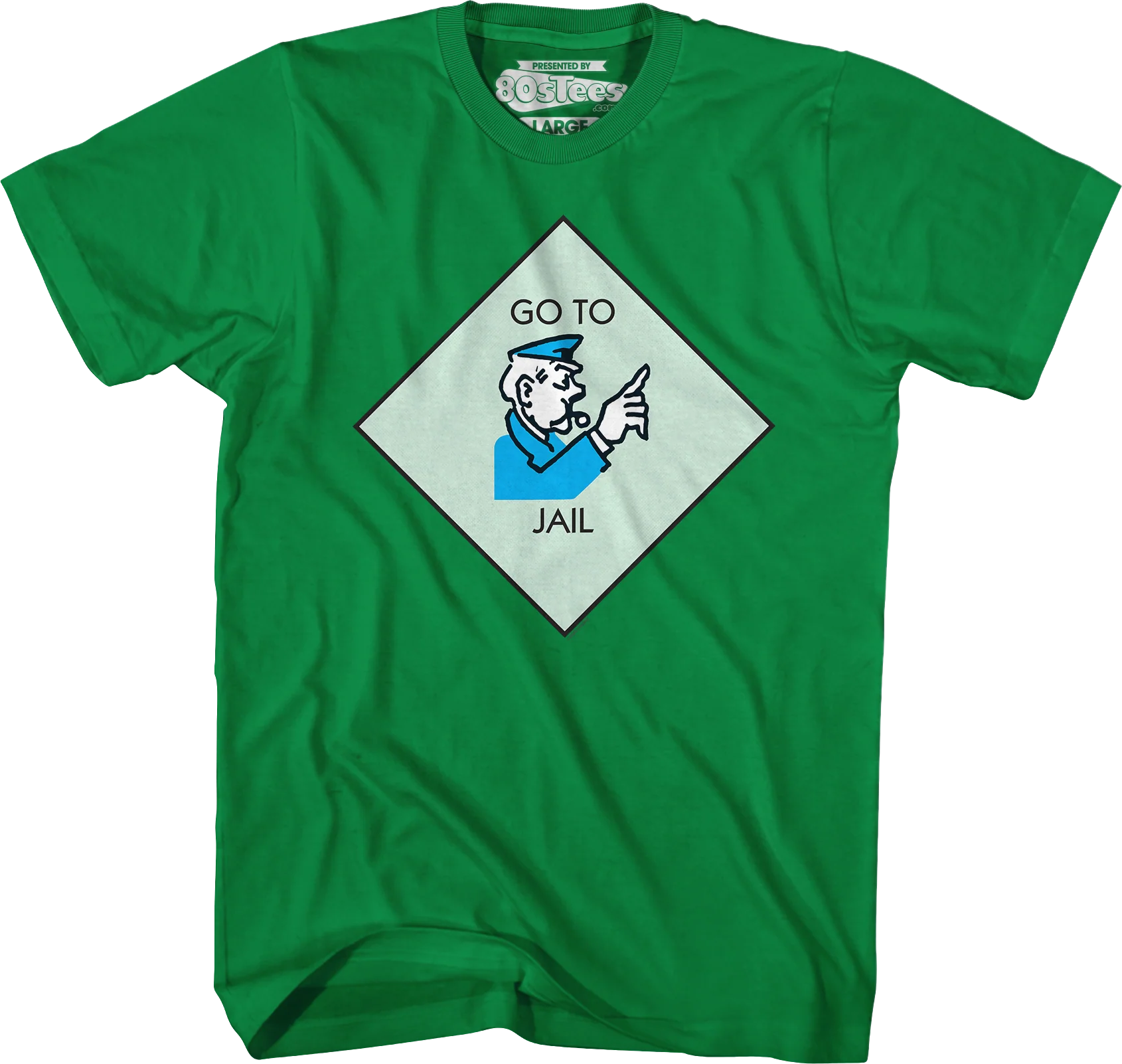 Go To Jail Monopoly T-Shirt - Image 5