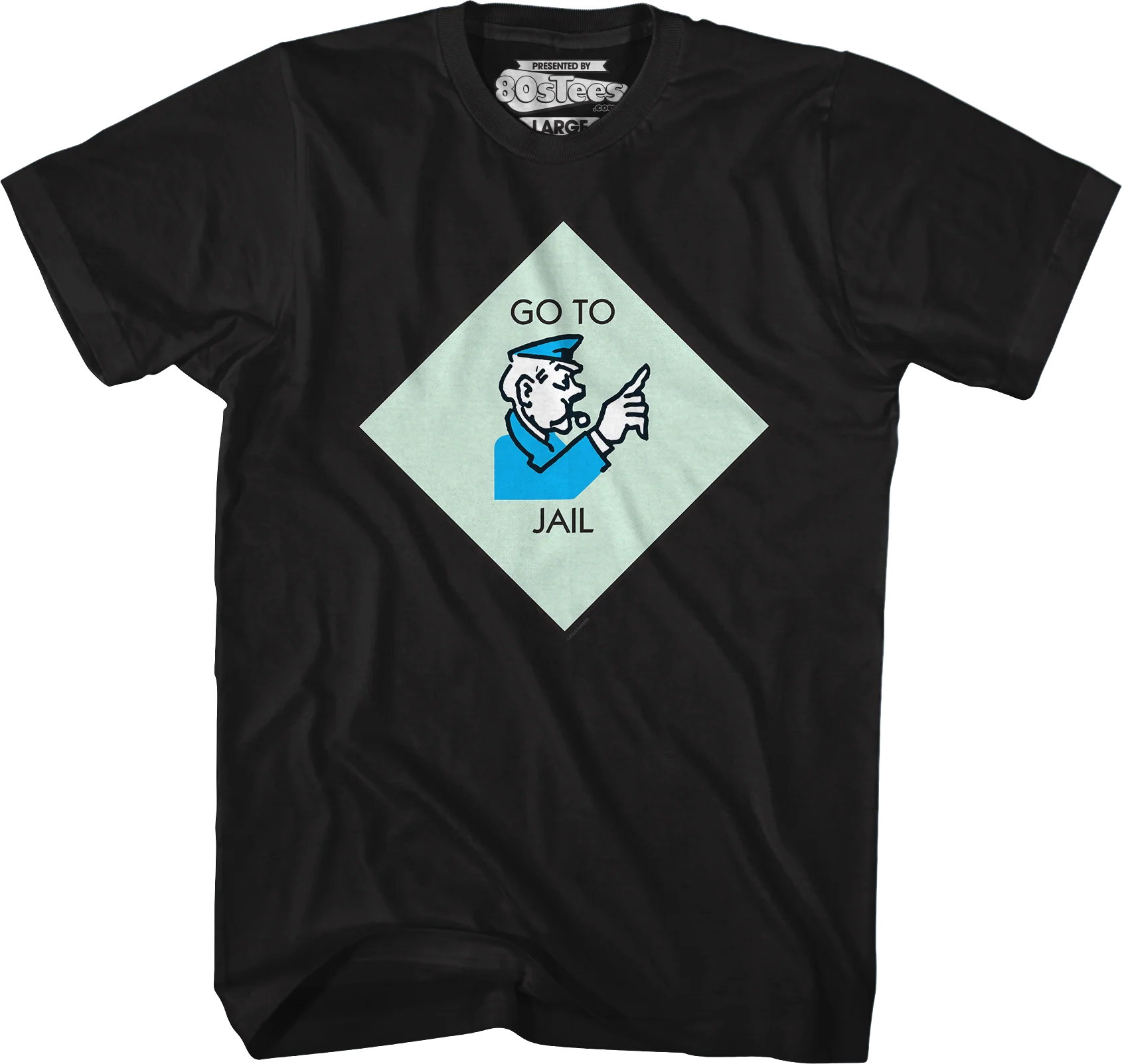 Go To Jail Monopoly T-Shirt - Image 6