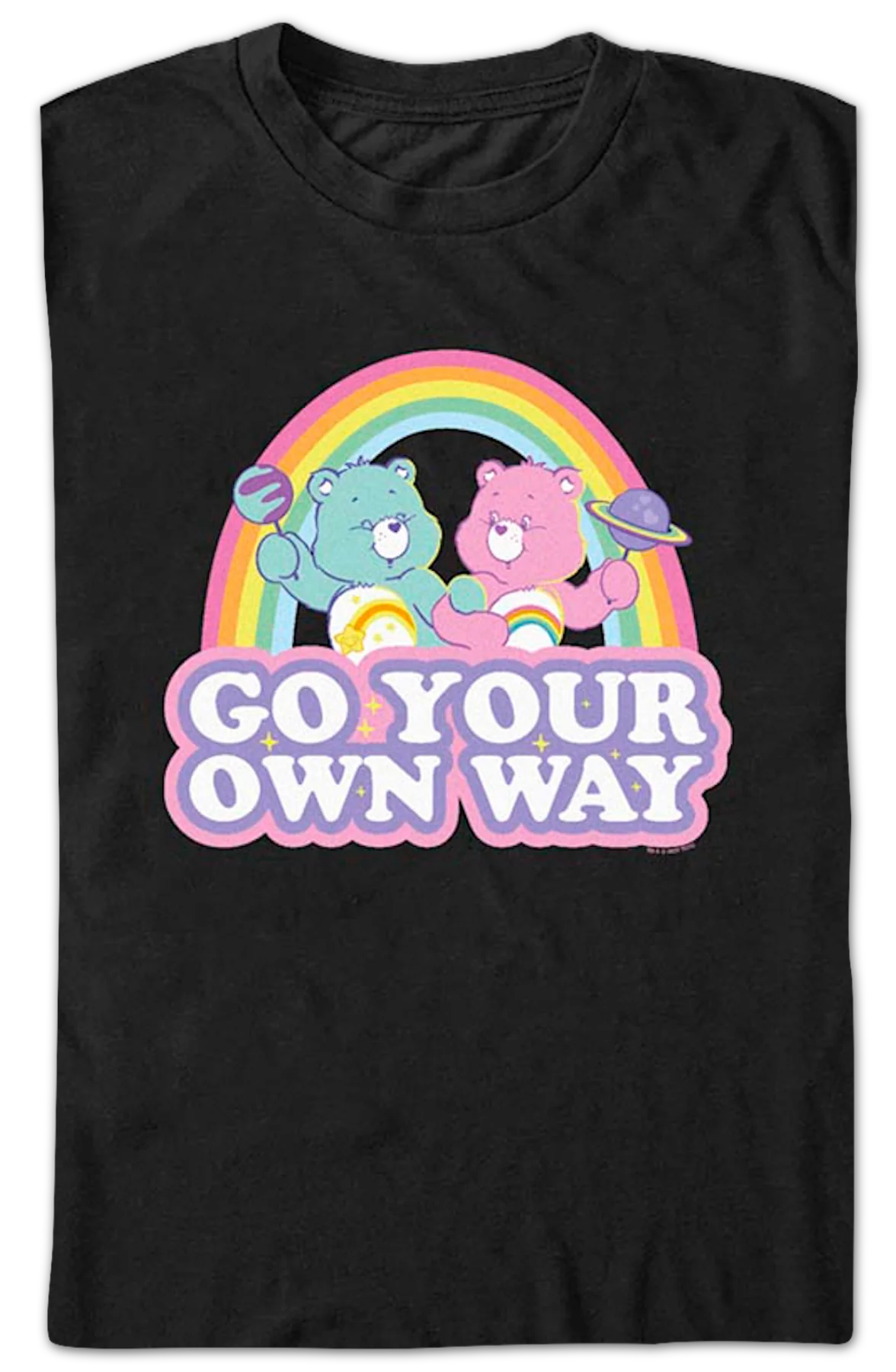 Go You Own Way Care Bears T-Shirt - Image 2