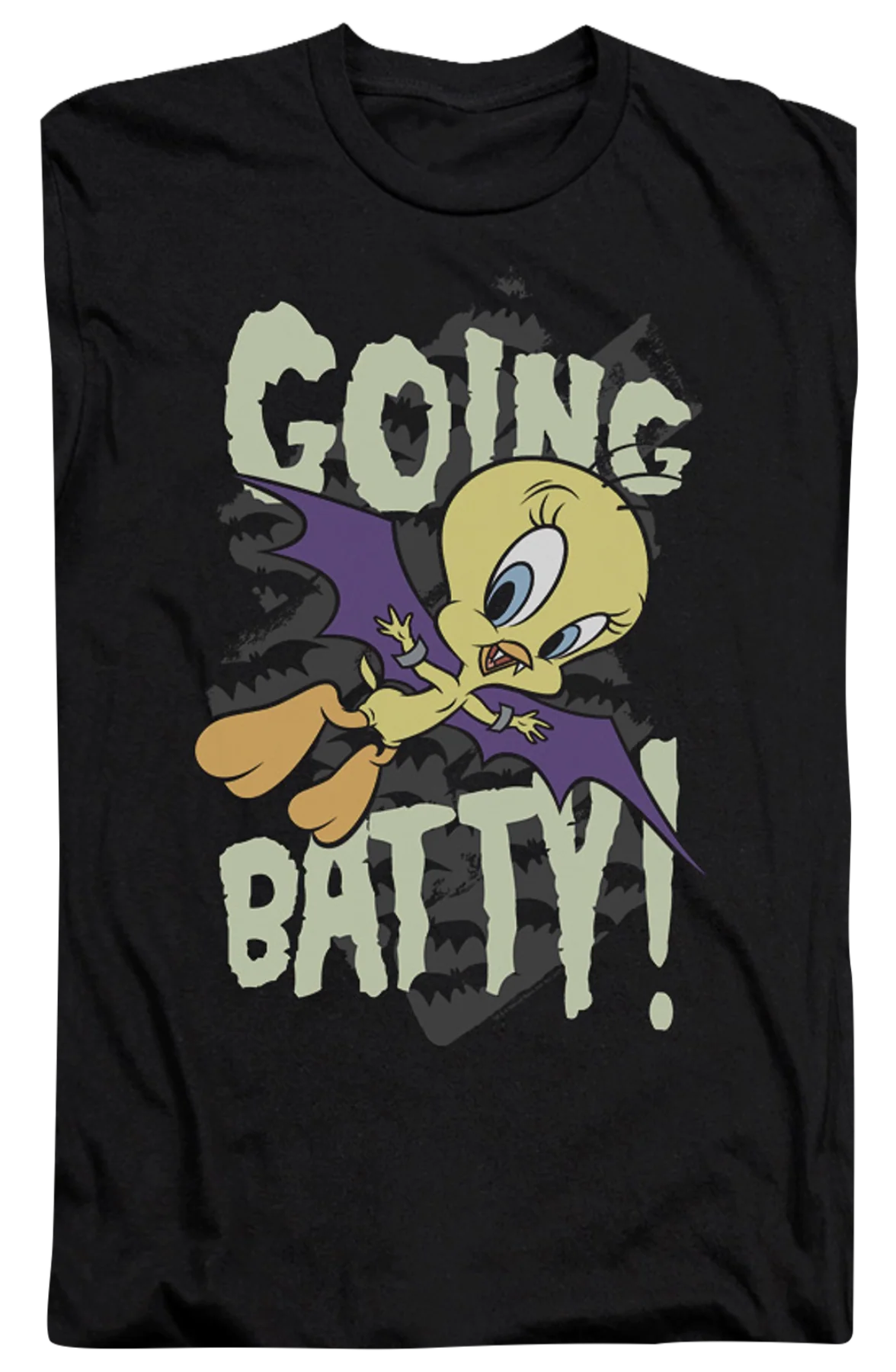 Going Batty Looney Tunes T-Shirt - Image 2
