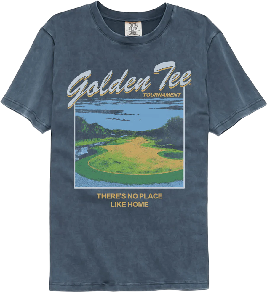 Golden Tee No Place Like Comfort Colors Brand T-Shirt