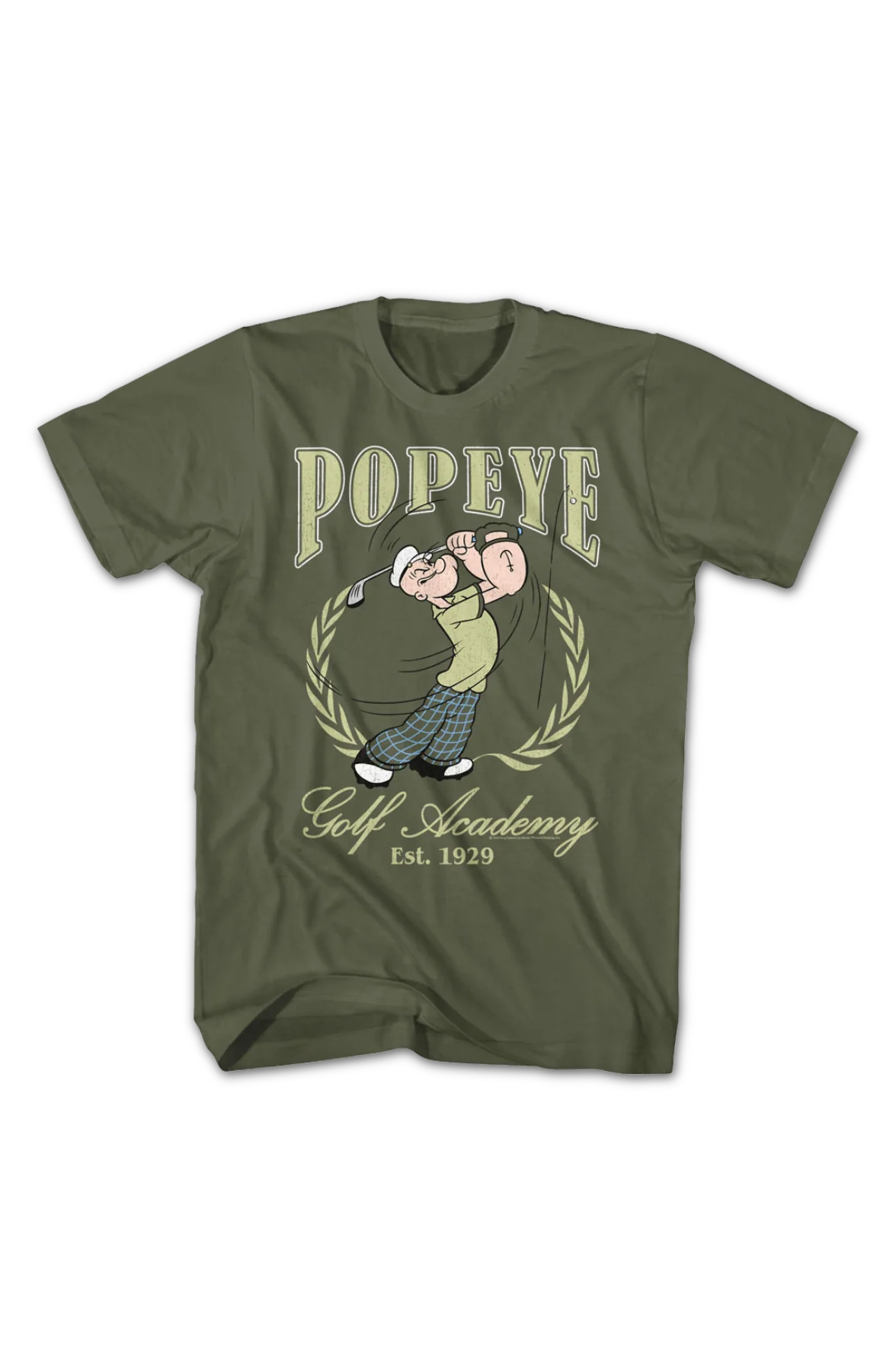 Golf Academy Est. 1929 Popeye T-Shirt - Image 2