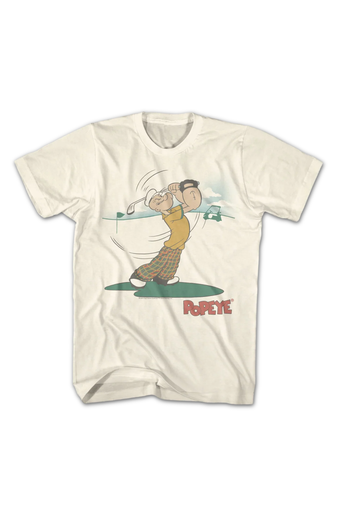 Golf Swing Popeye T-Shirt - Image 2