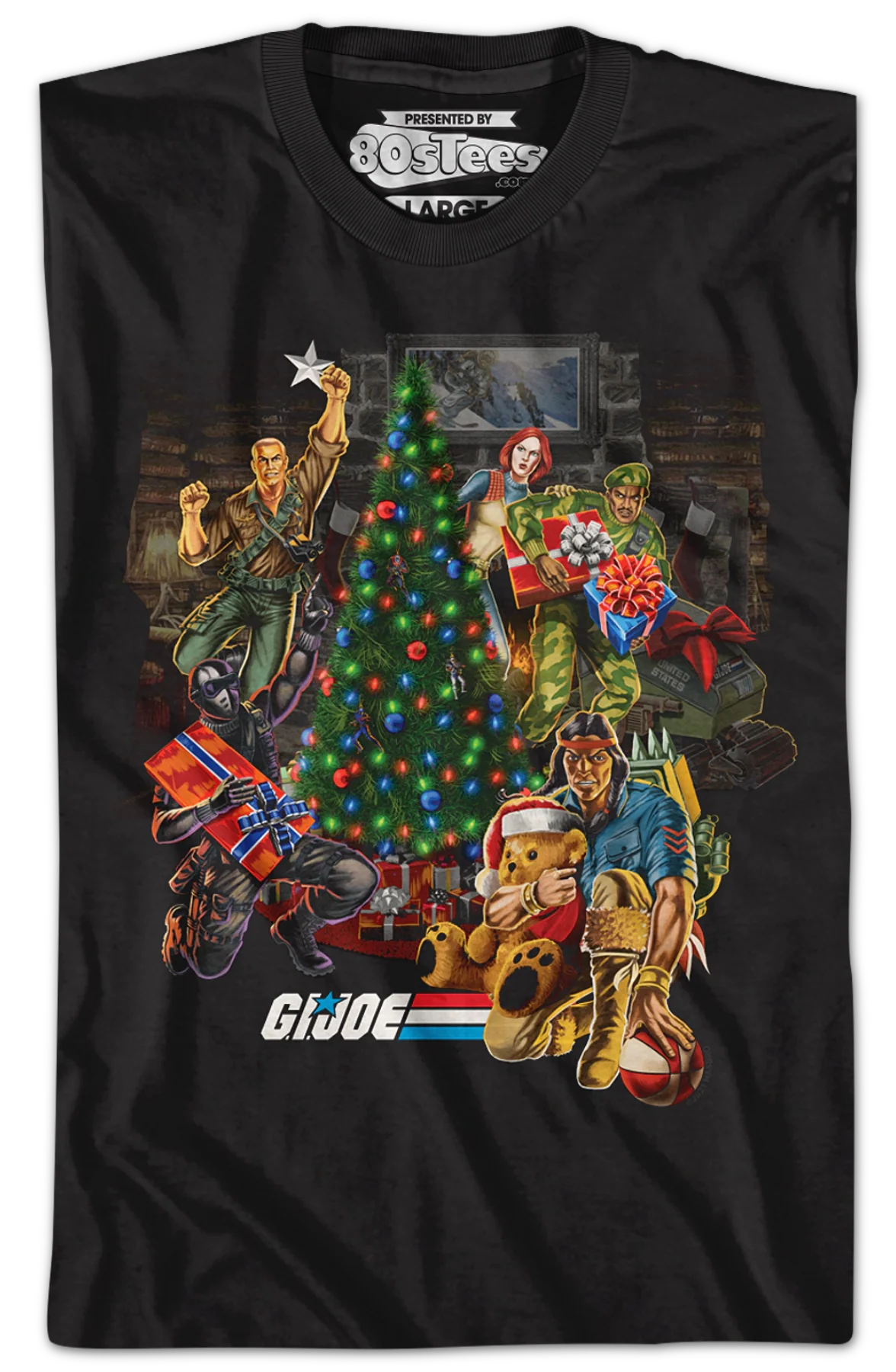 Good Guys Christmas Celebration GI Joe T-Shirt - Image 2