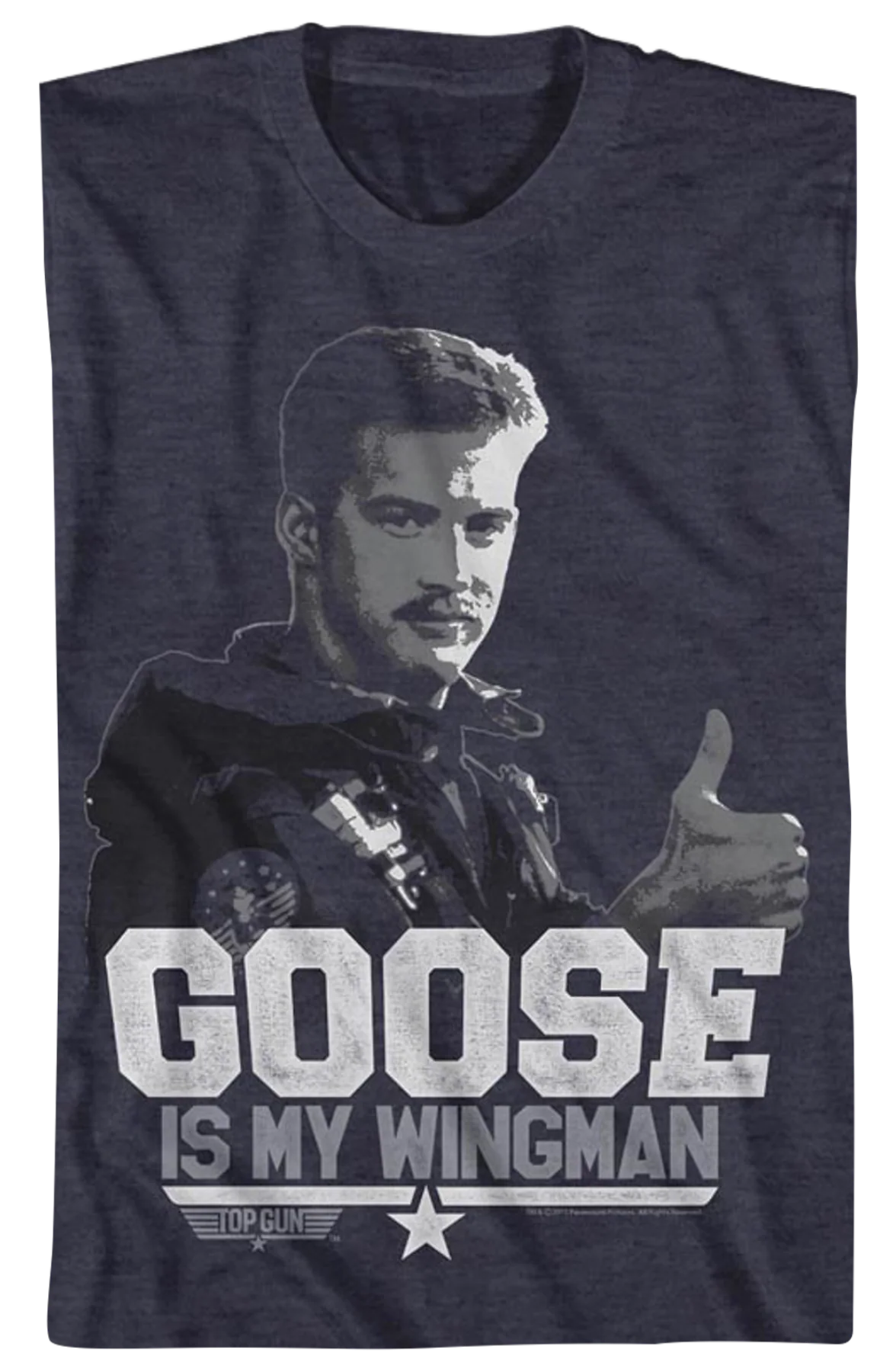 Goose Is My Wingman Top Gun T-Shirt - Image 2