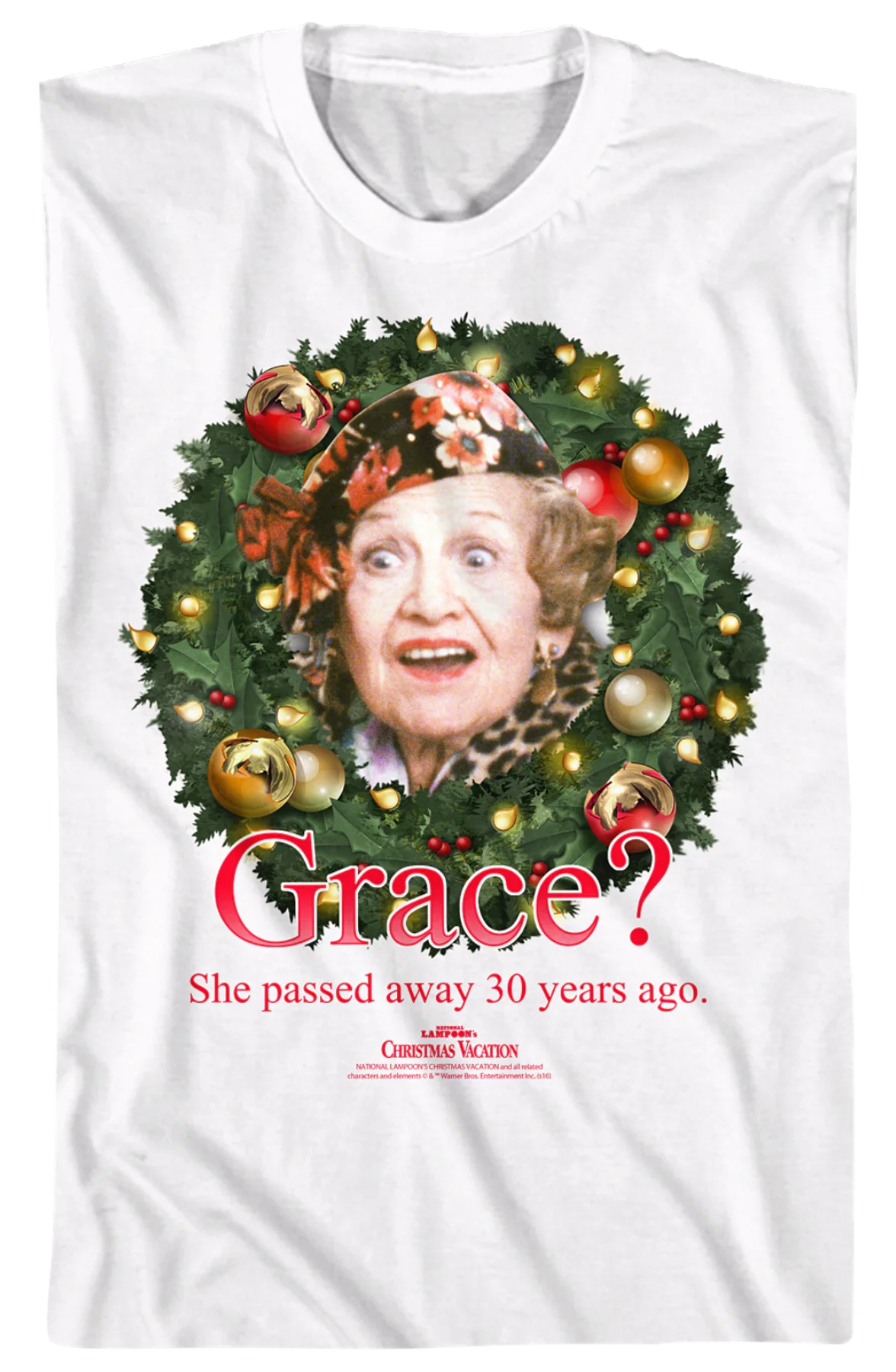Grace Christmas Vacation T-Shirt - Image 2