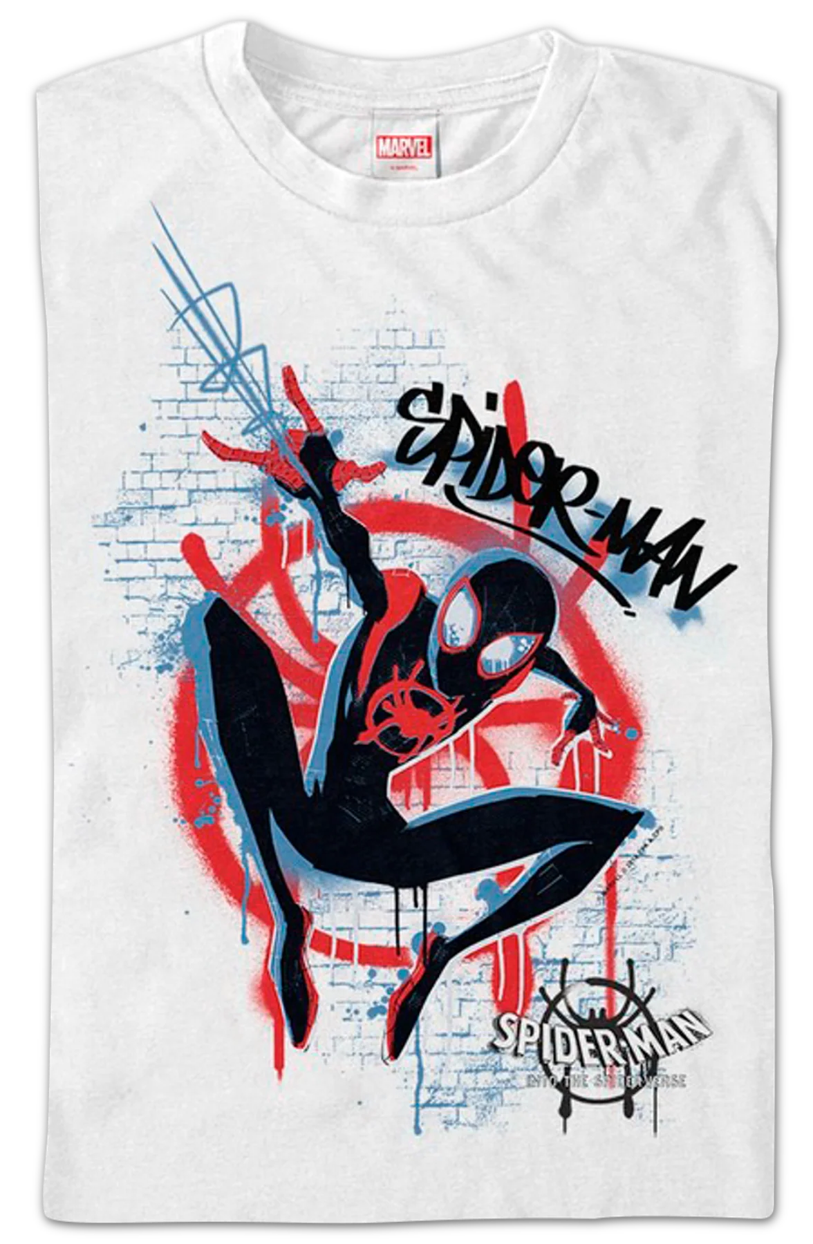 Graffiti Spider-Man Into The Spider-Verse T-Shirt - Image 2