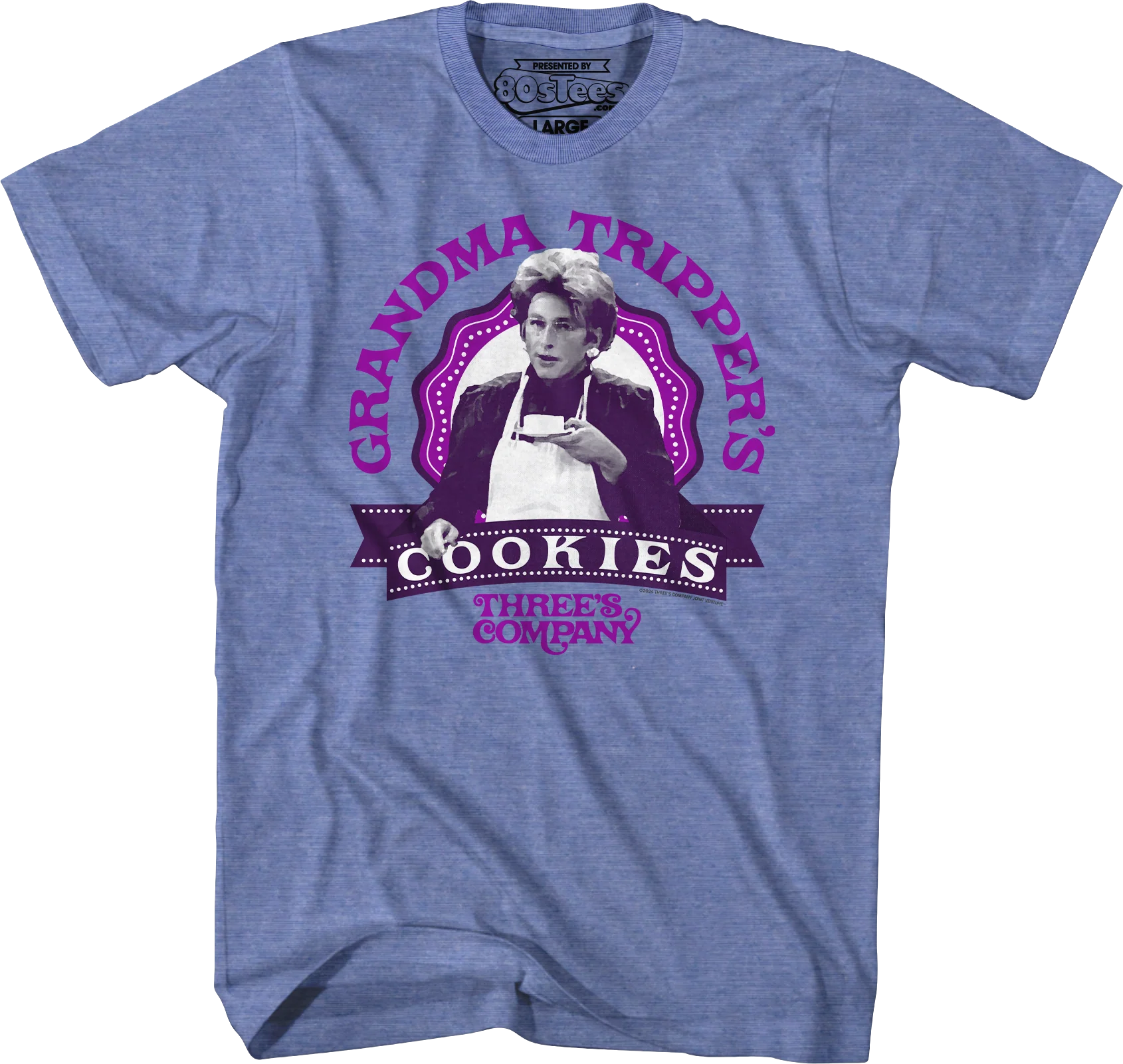 Grandma Tripper's Cookies Three's Company T-Shirt - Image 4