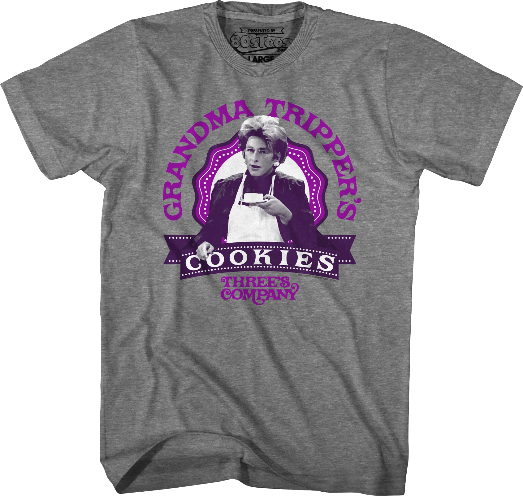 Grandma Tripper's Cookies Three's Company T-Shirt - Image 6