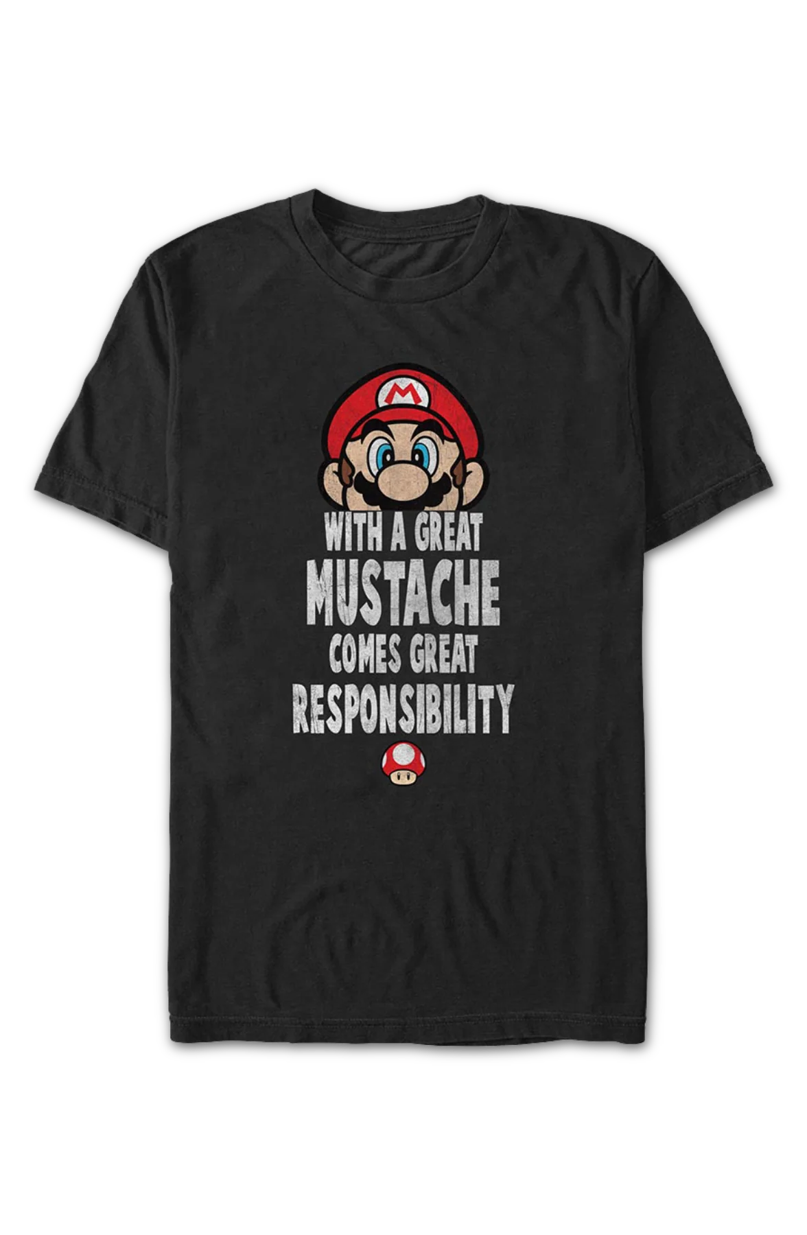 Great Responsibility Super Mario Bros. T-Shirt - Image 2