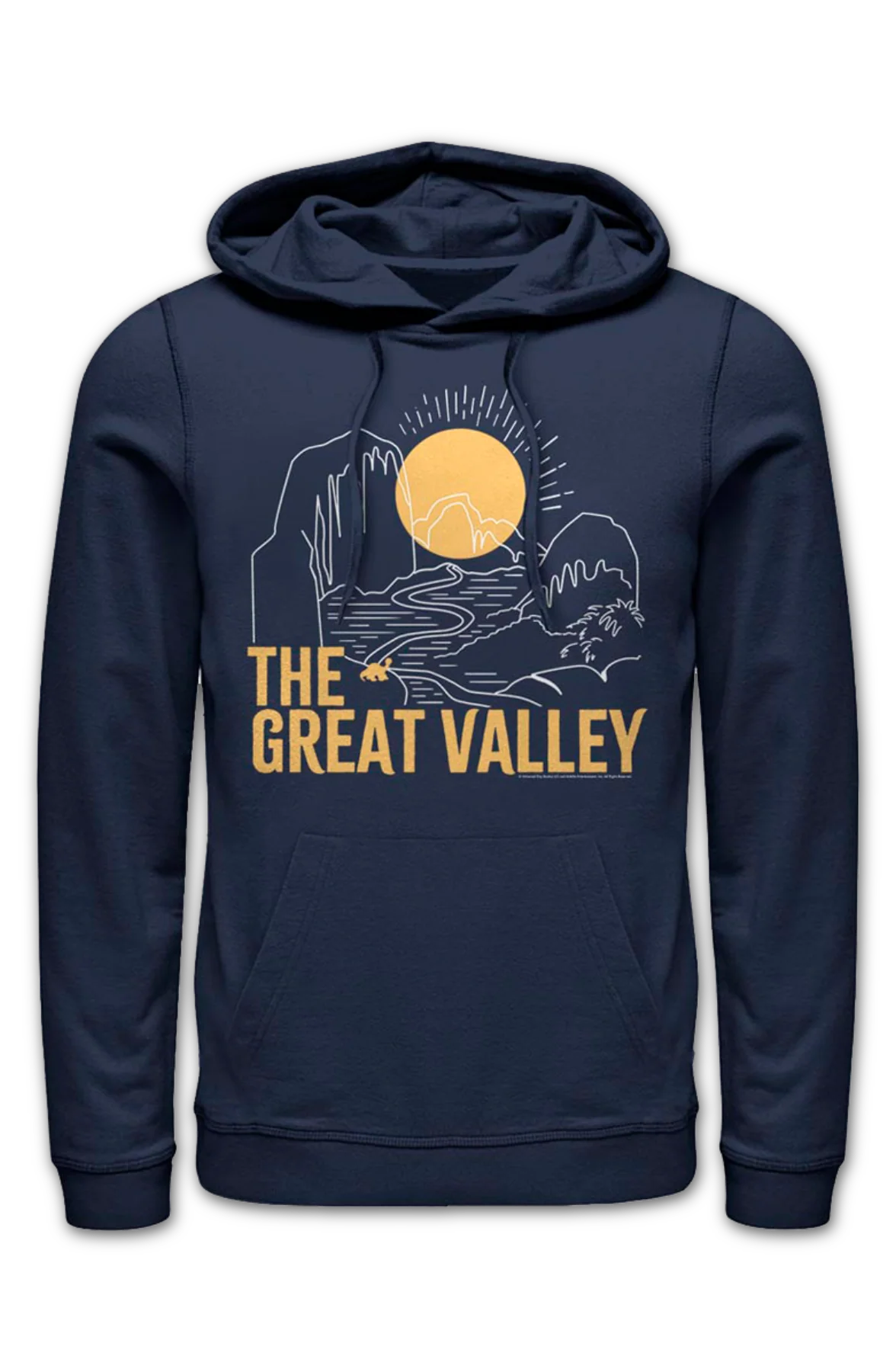 Great Valley Sketch Land Before Time Hoodie - Image 2