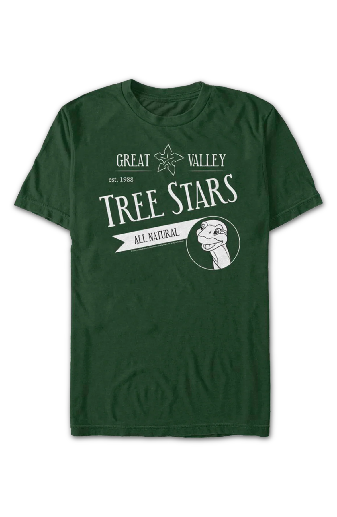 Great Valley Tree Stars Land Before Time T-Shirt - Image 2