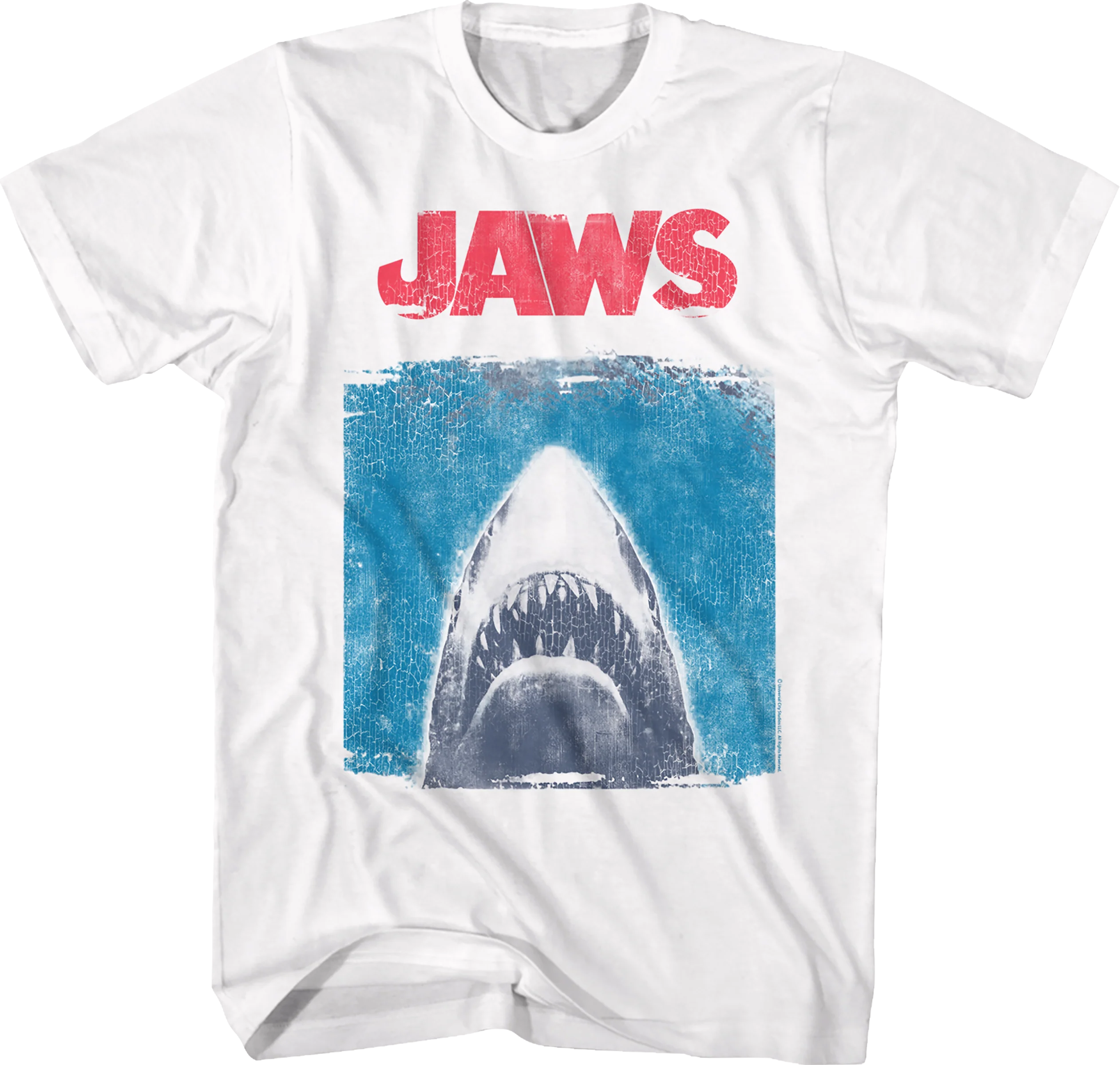 Great White Shark Sketch Jaws T-Shirt