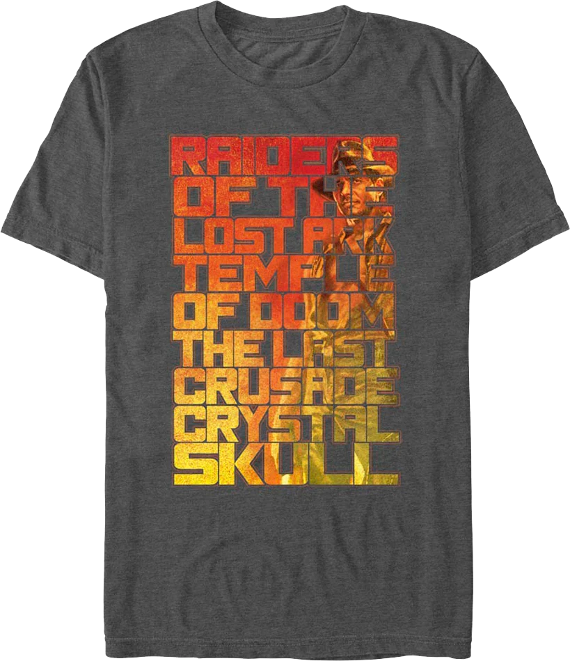 Greatest Adventures Indiana Jones T-Shirt