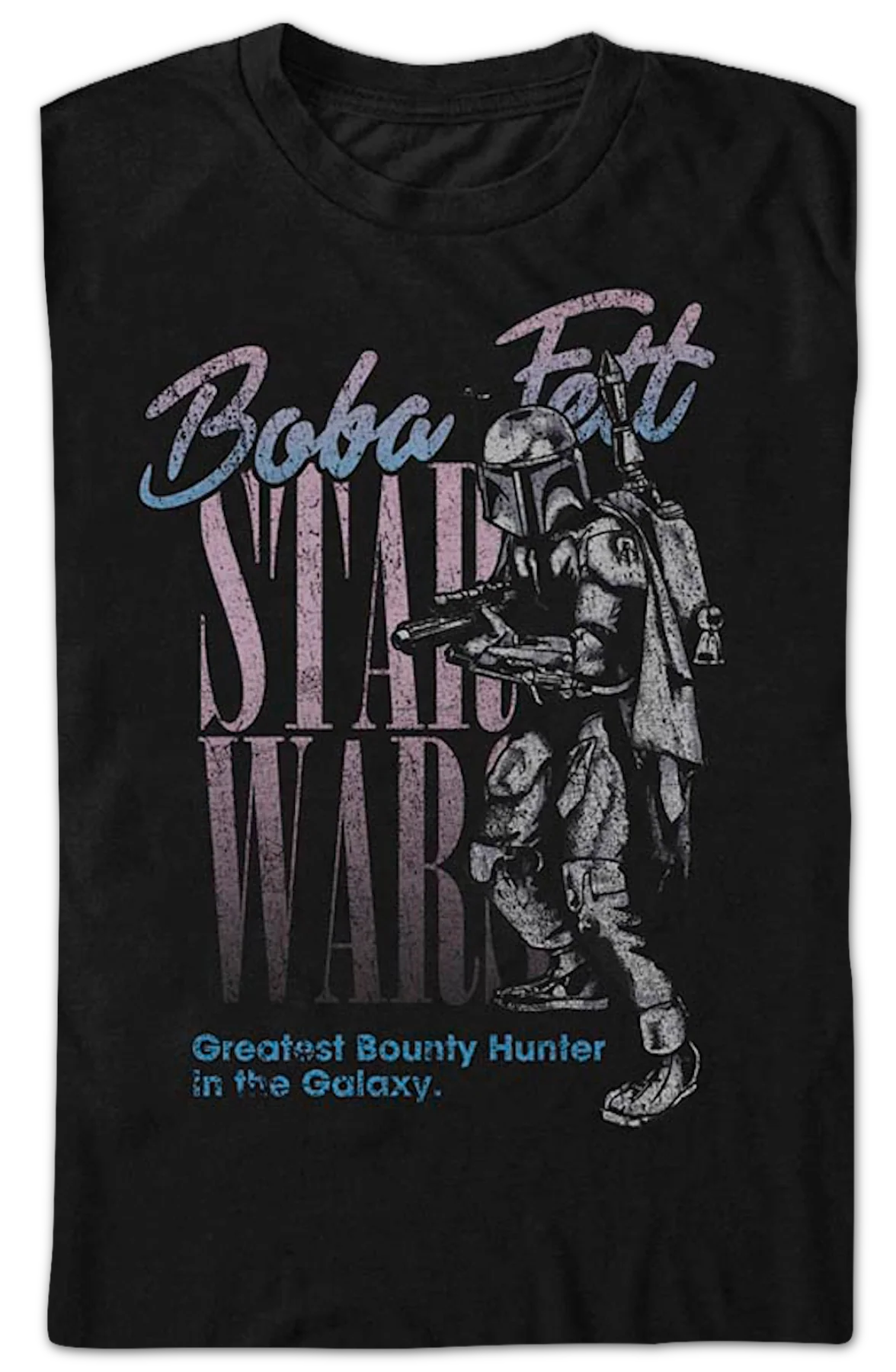 Greatest Bounty Hunter Boba Fett Star Wars T-Shirt - Image 2
