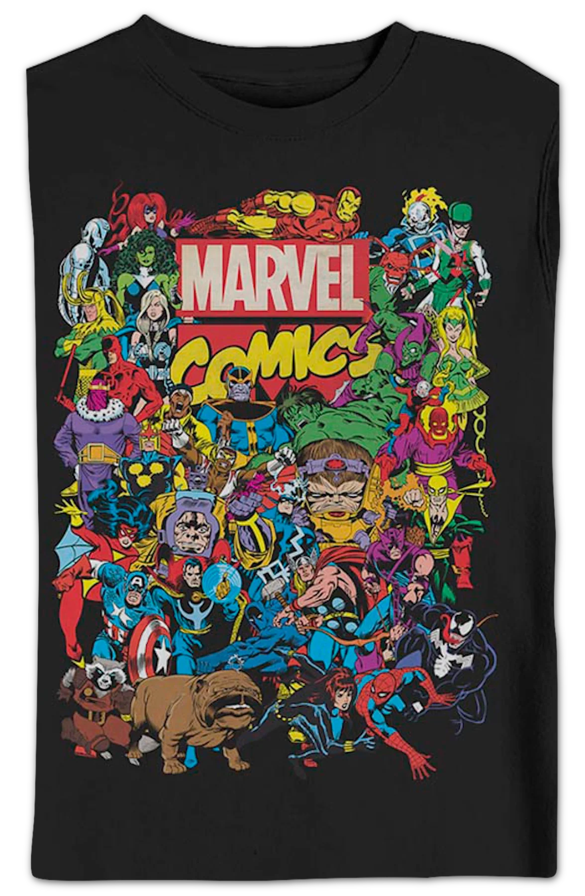 Greatest Characters Collage Marvel Comics Sweatshirt - Image 2