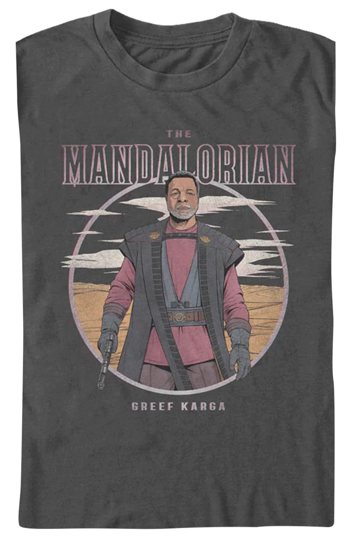 Greef Karga Illustration The Mandalorian Star Wars T-Shirt - Image 2